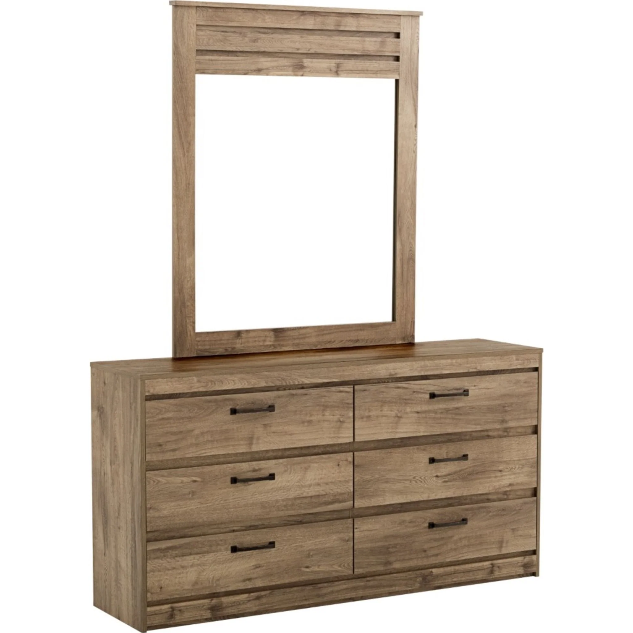 Sahara 6 Piece Storage Bedroom - Natural - Image 12