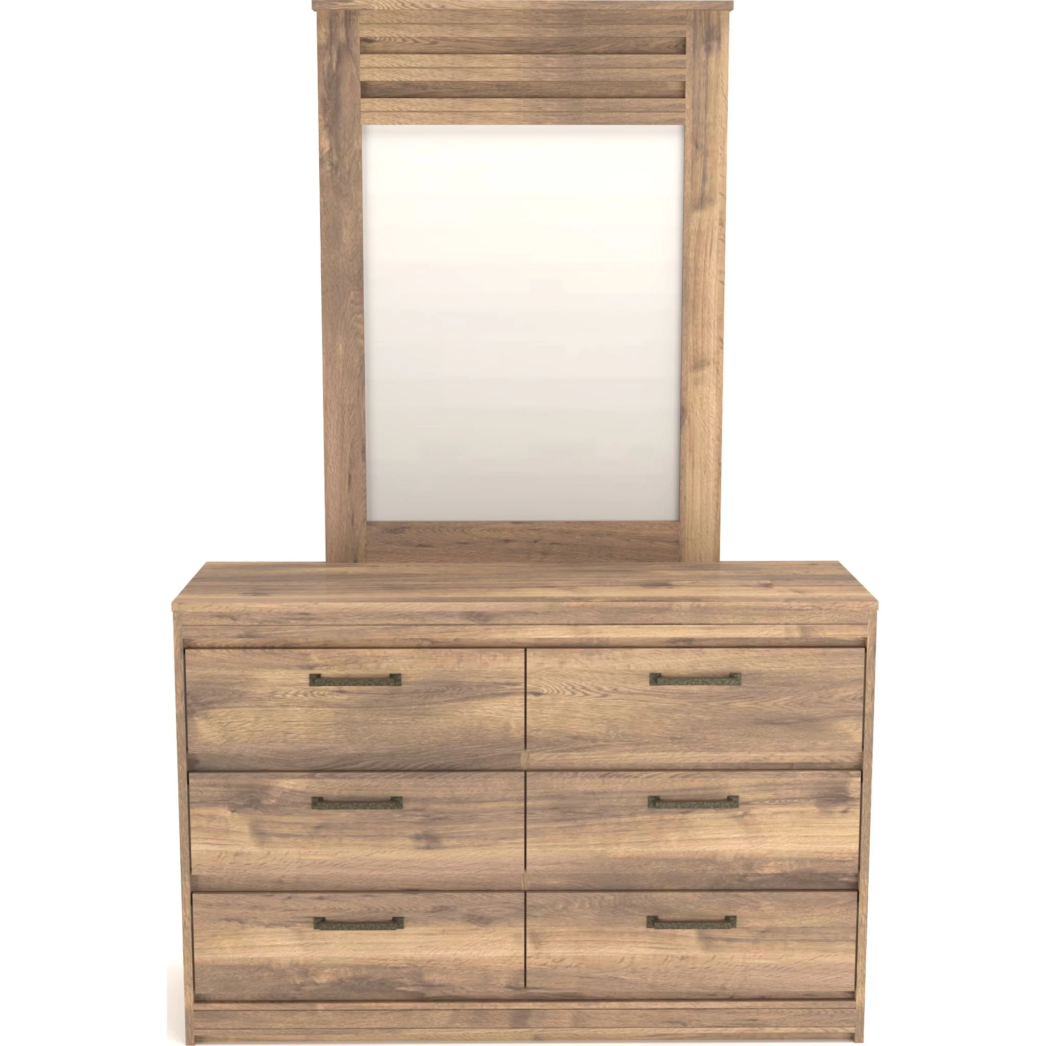 Sahara Dresser and Mirror - Natural - Image 3