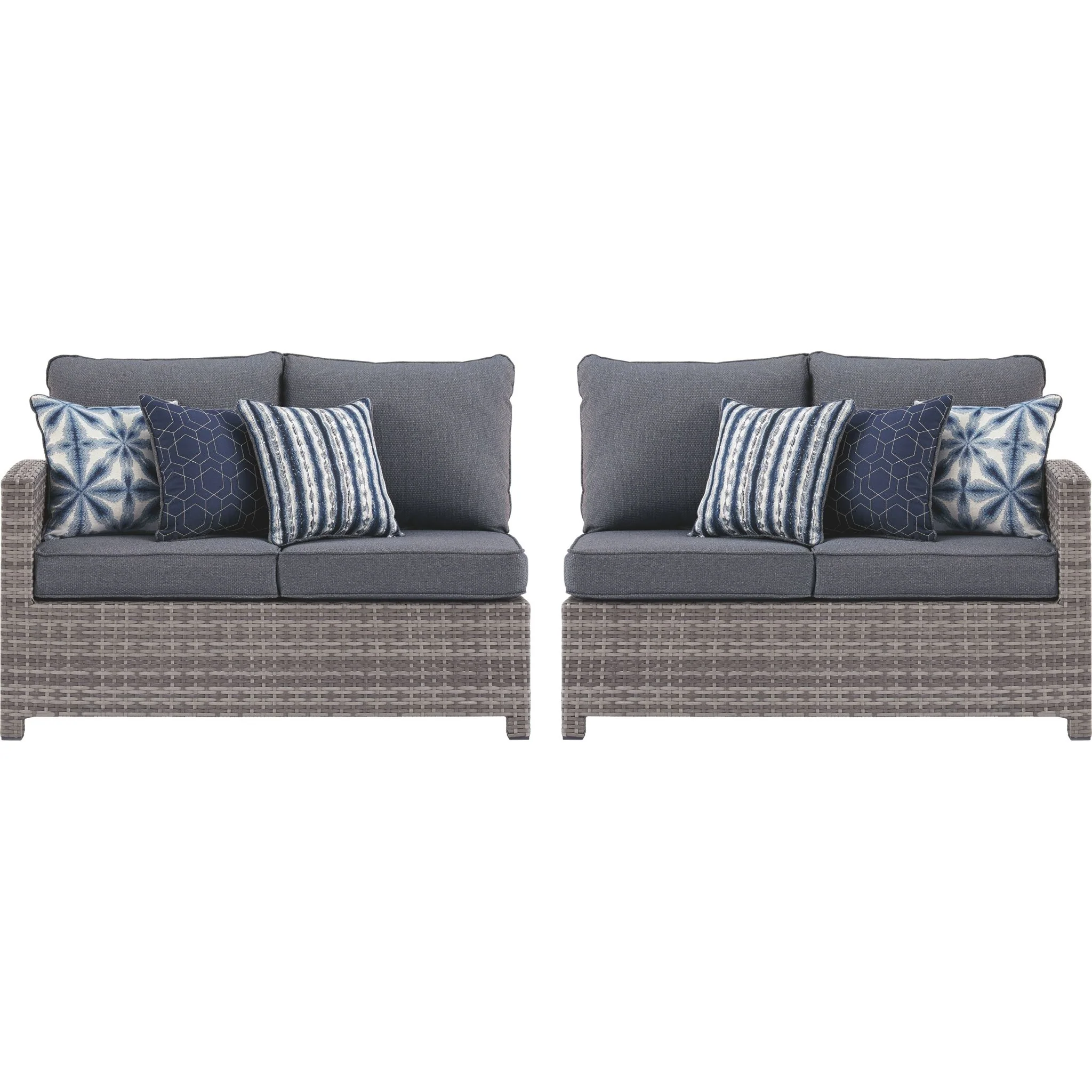 Salem Beach 6 Piece Package - Gray - Image 20