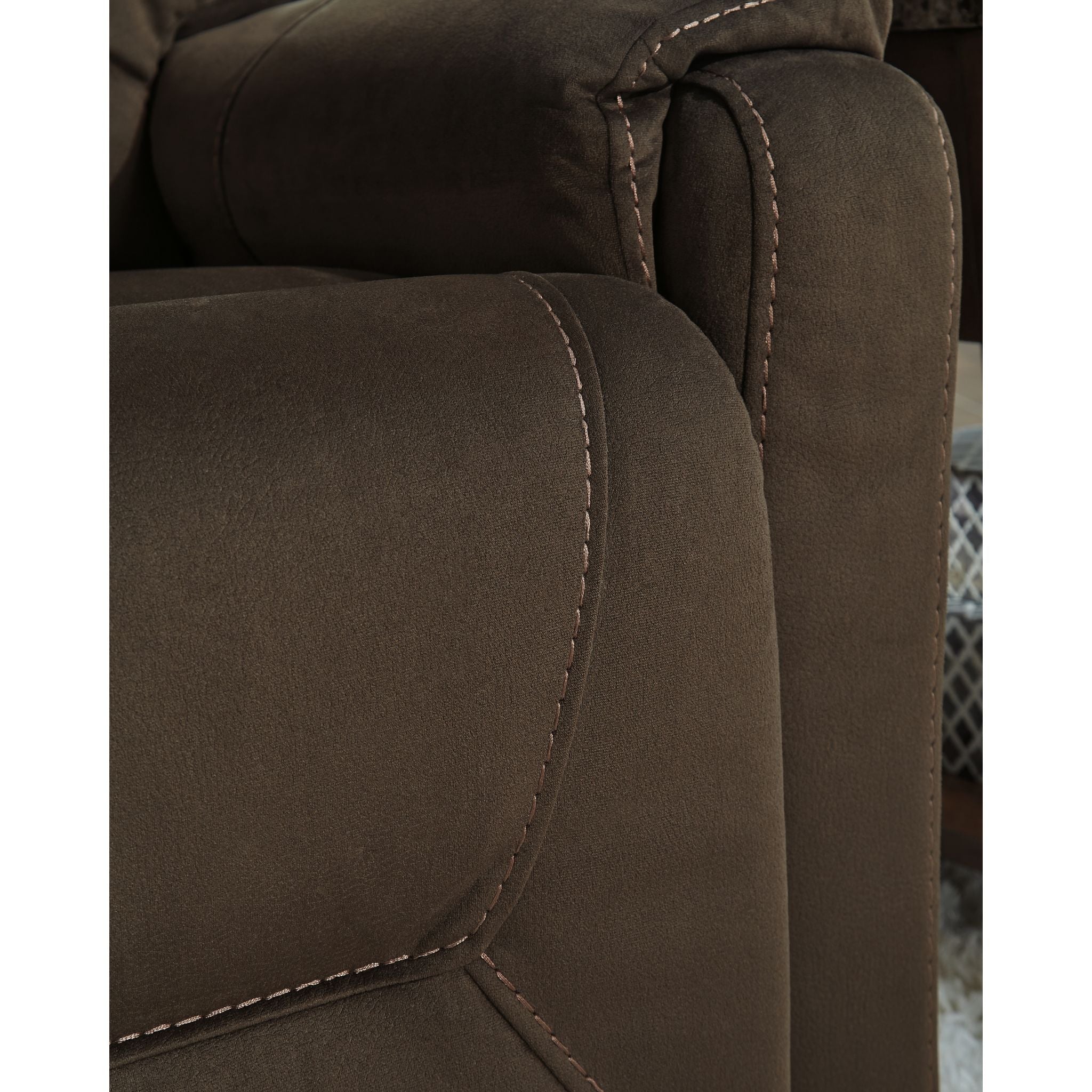 Samir Power Lift Recliner - Coffee - Image 7