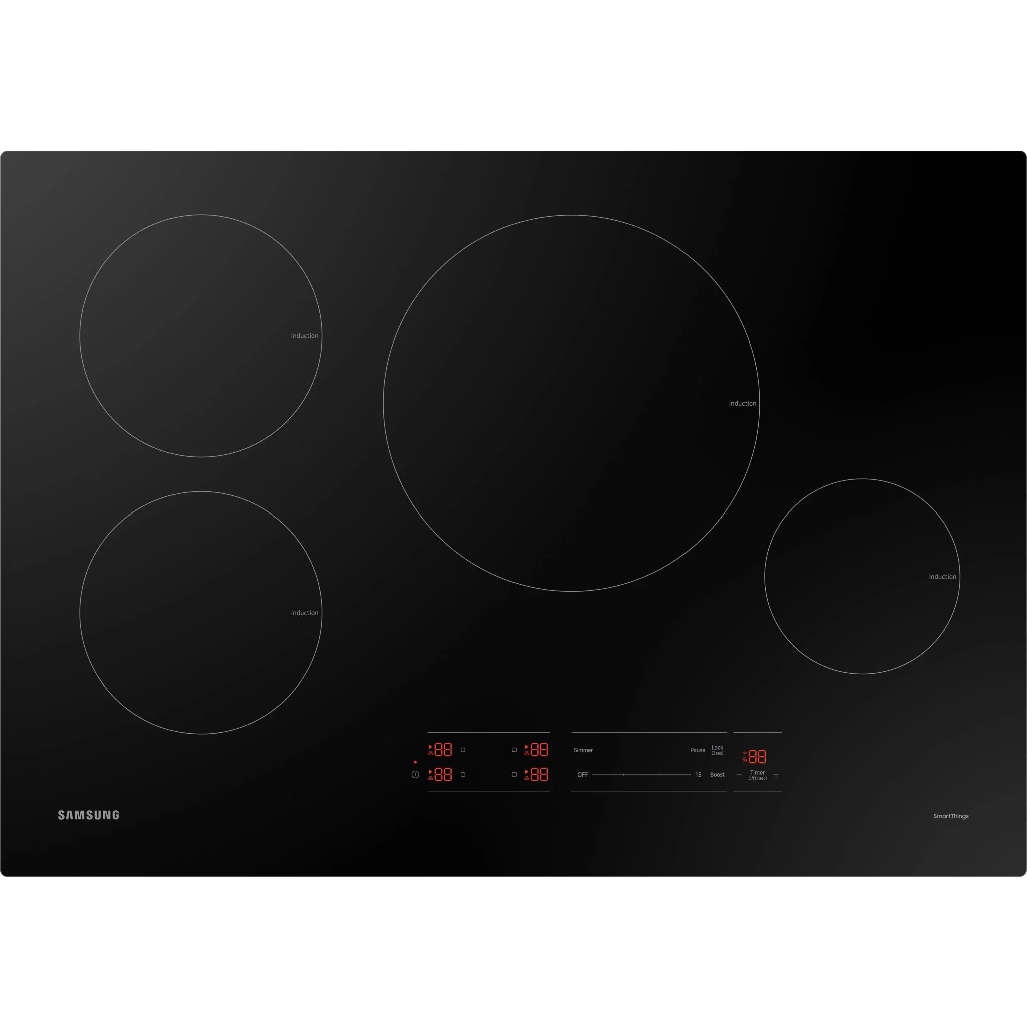 Samsung 30" Cooktop (NZ30A3060UK) - Black