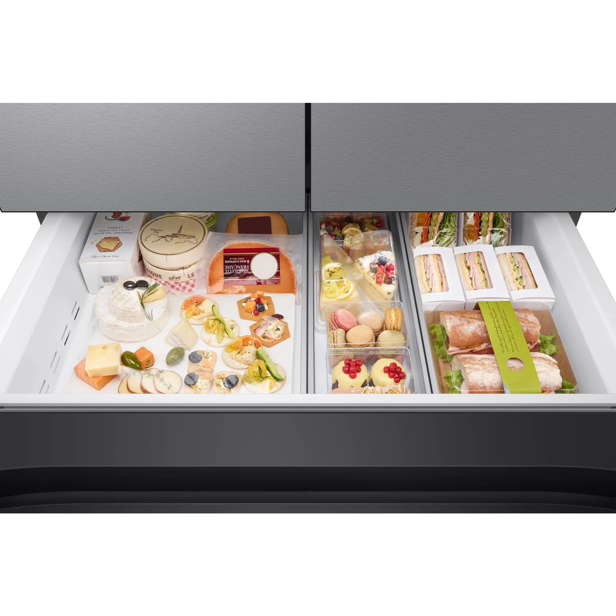 Samsung Bespoke 4 Door Bottom Mount (RF29BB8600QL) - SmudgeProof Stainless Steel - Image 25