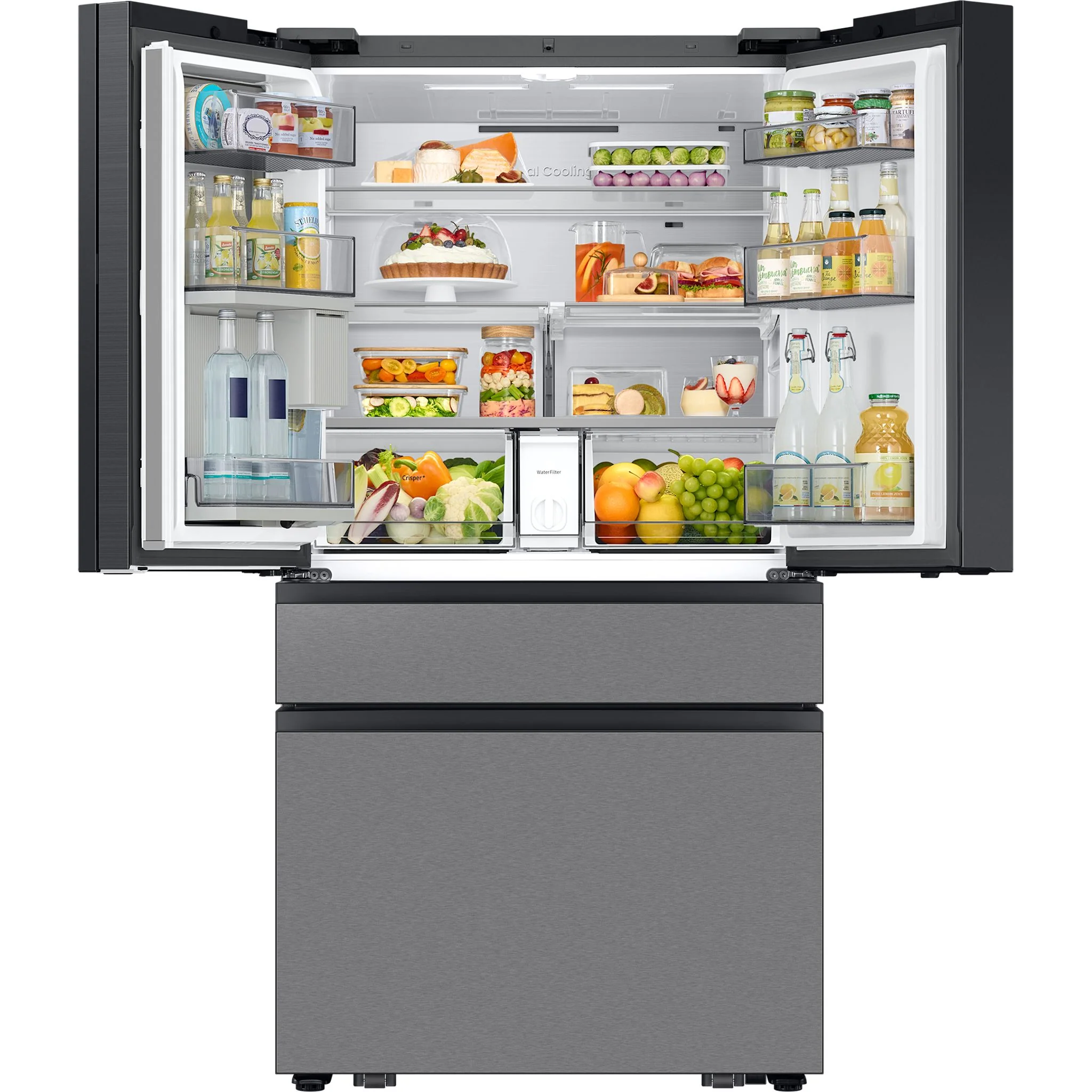 Samsung 4 Door Fridge (RF90F29BECRAA) - Stainless Steel - Image 18