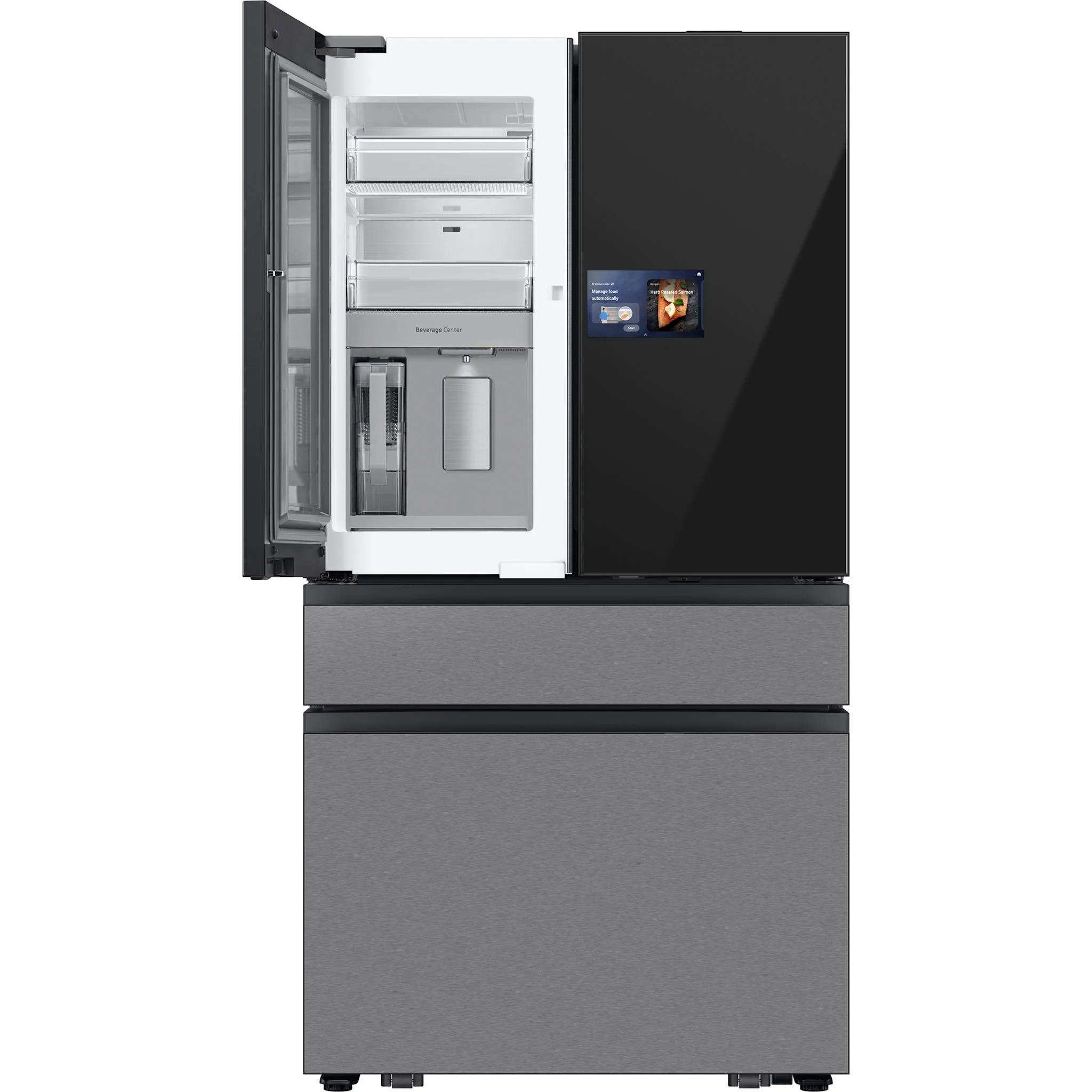 Samsung 4 Door Fridge (RF90F29BECRAA) - Stainless Steel - Image 9