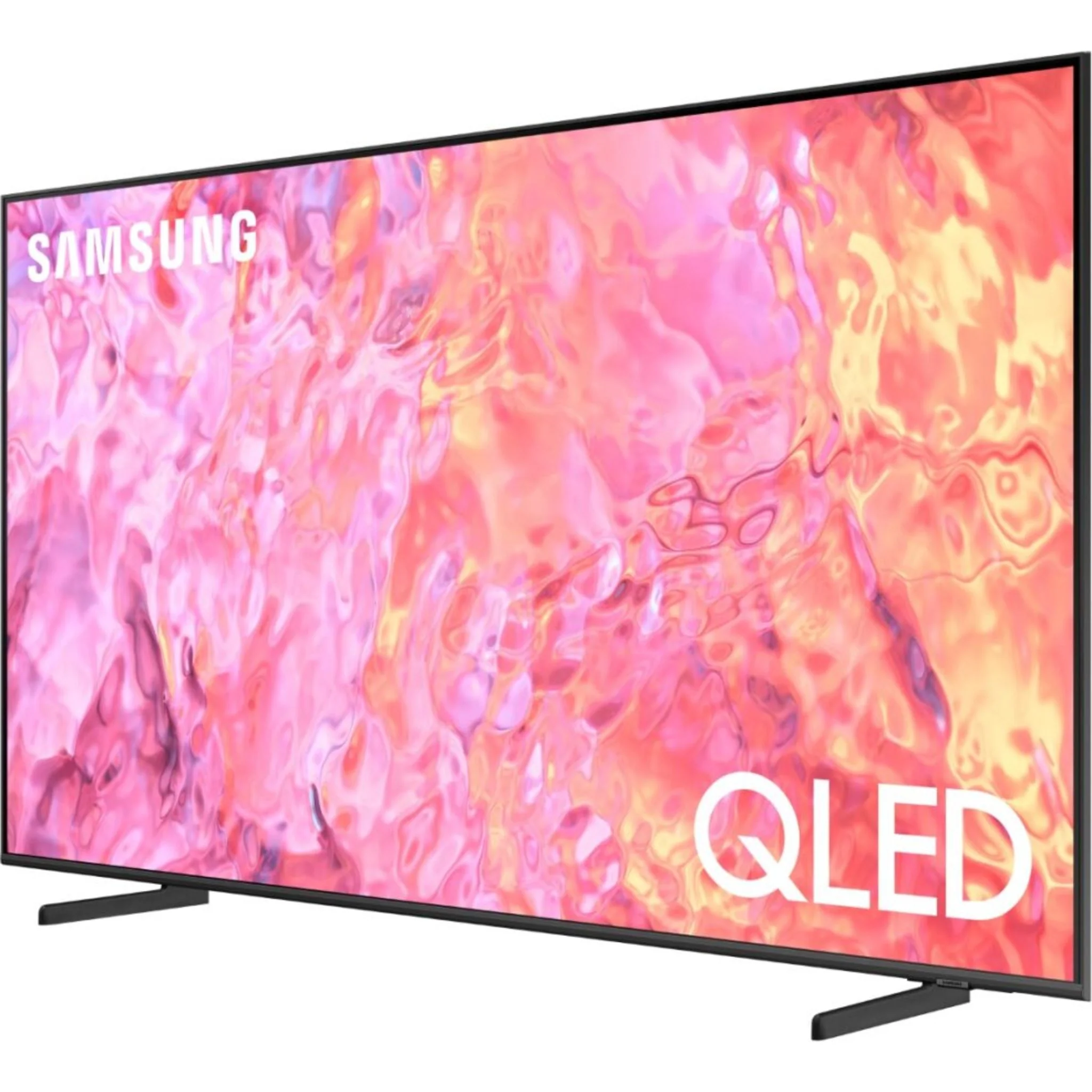 Samsung 55" QLED 4K Smart (QN55Q60CAFXZC) - Black - Image 2