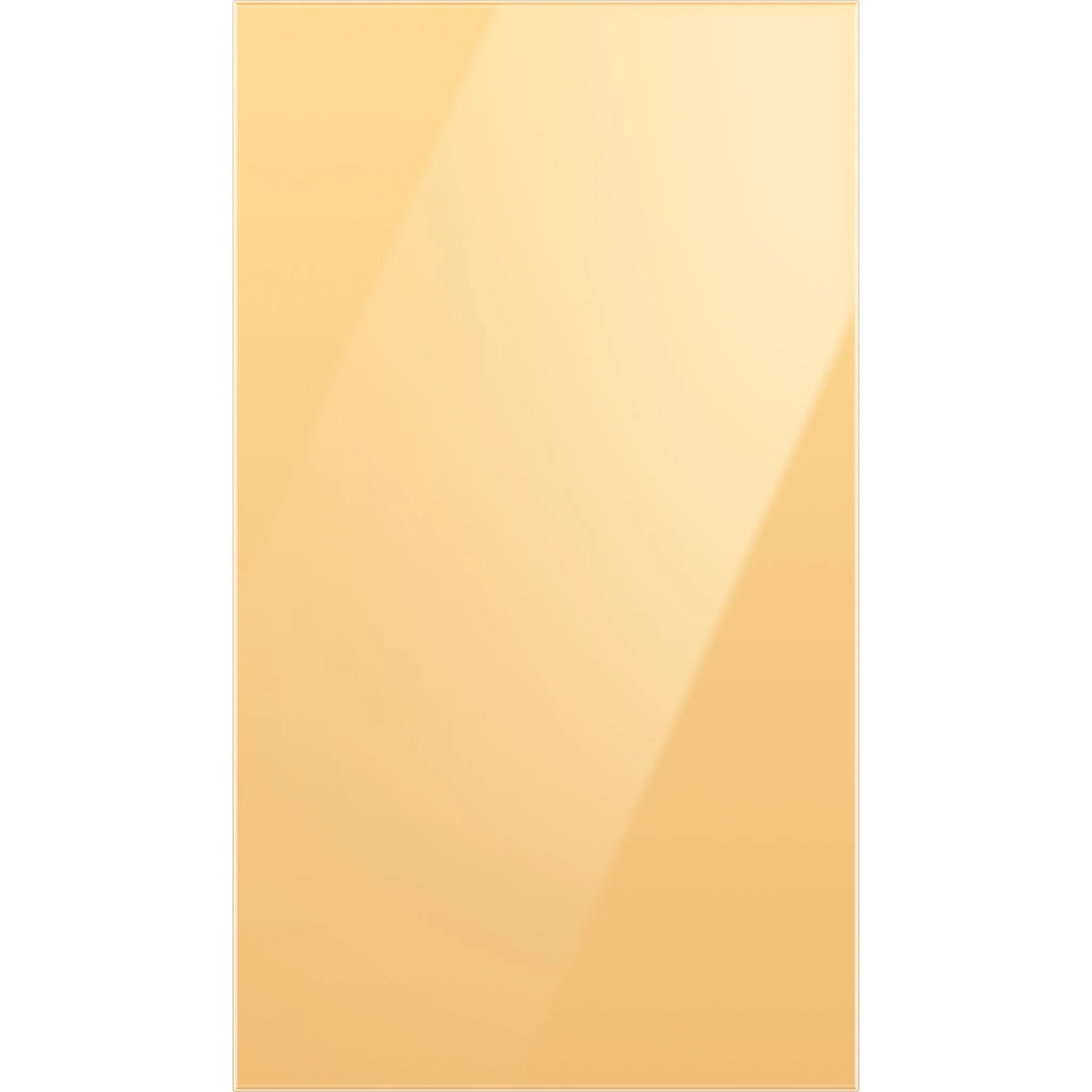 Samsung Bespoke 4 Door Quad Bottom Panel (RA-F18DBBC0) - Sunrise Yellow Glass