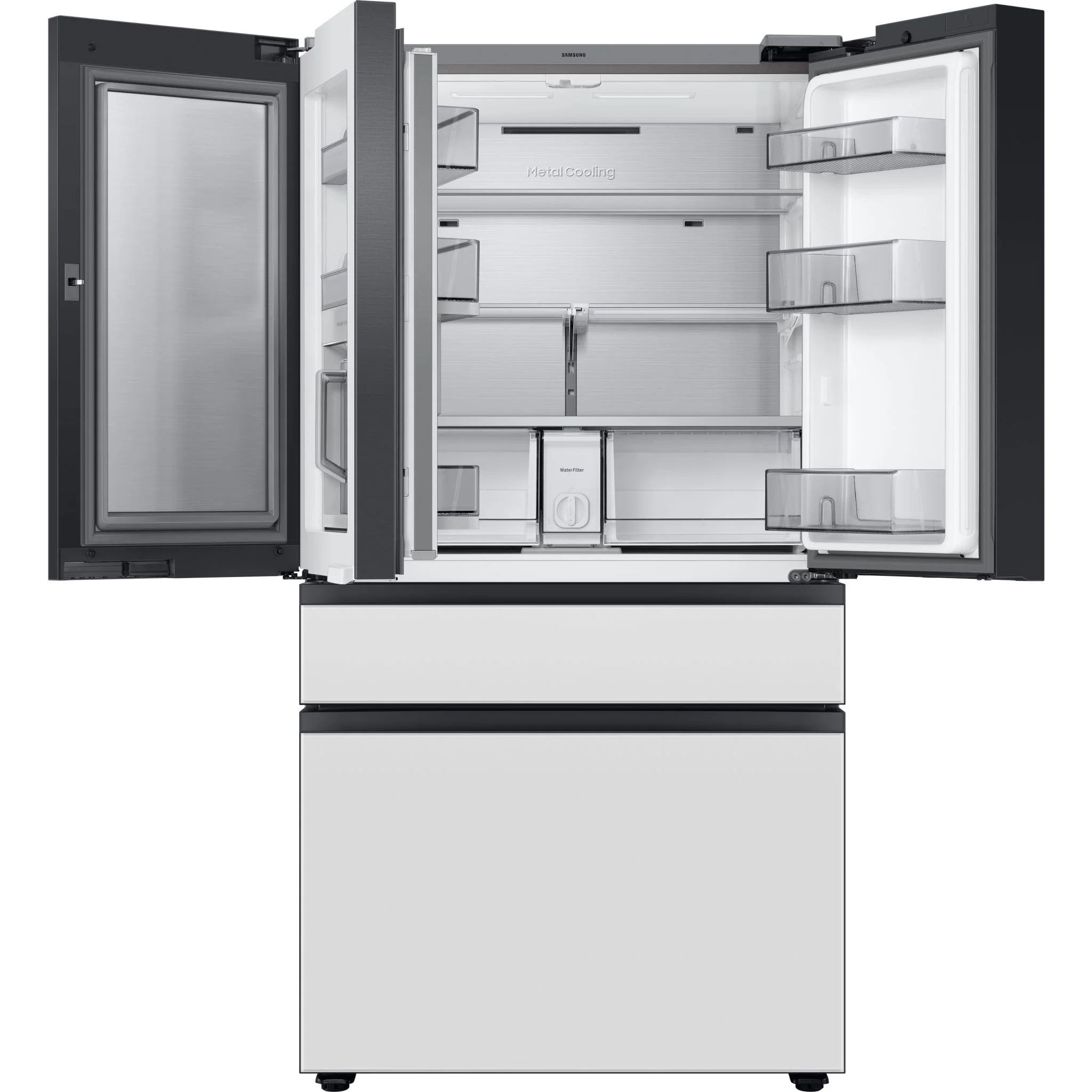 Samsung Bespoke Counter Depth Fridge (RF23BB8900AW) - Bespoke Panel Ready - Image 9