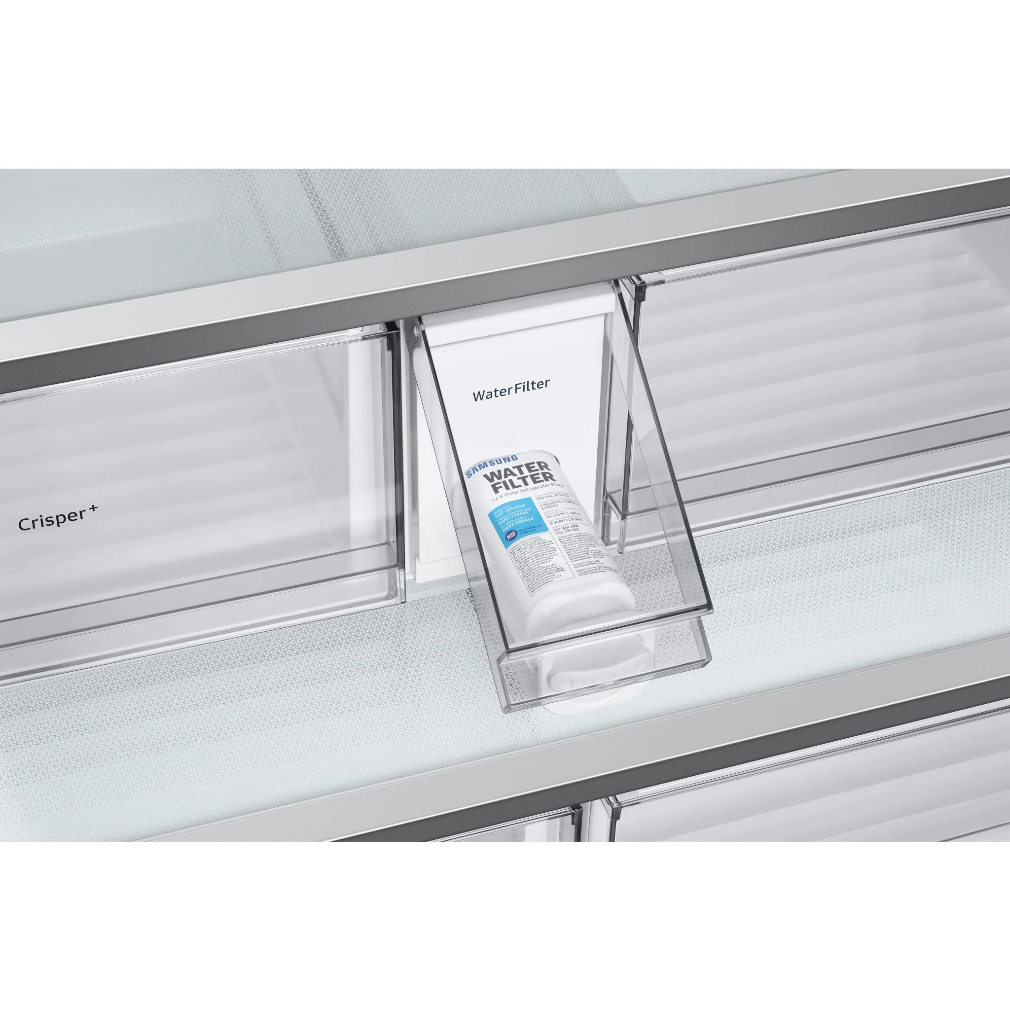 Samsung Bespoke Counter Depth Fridge (RF24BB6200QL) - SmudgeProof Stainless Steel - Image 12