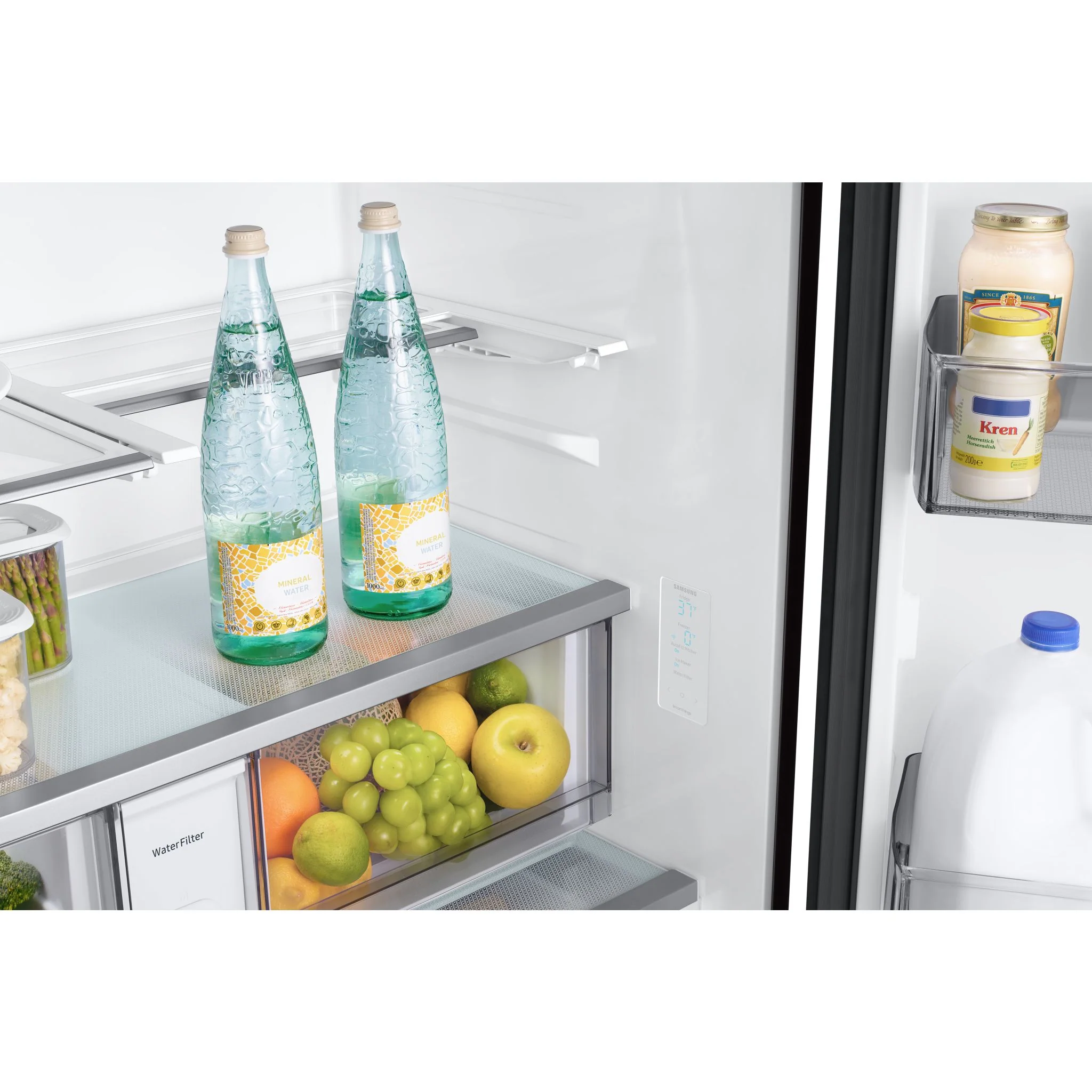 Samsung Bespoke Counter Depth Fridge (RF24BB6600QL) - SmudgeProof Stainless Steel - Image 14