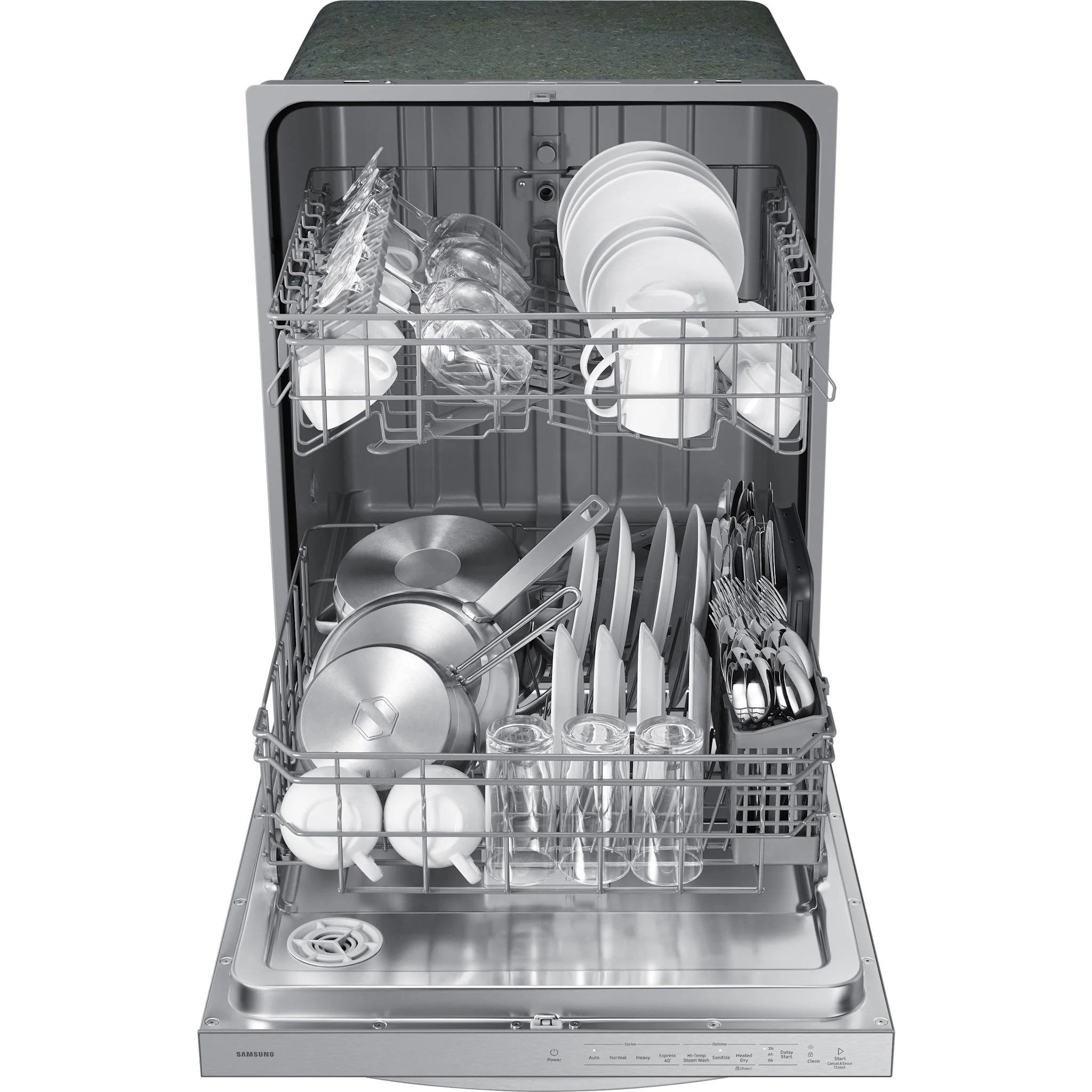 Samsung Dishwasher Plastic (DW80CG4021SRAA) - Fingerprint Resistant Stainless Steel - Image 4