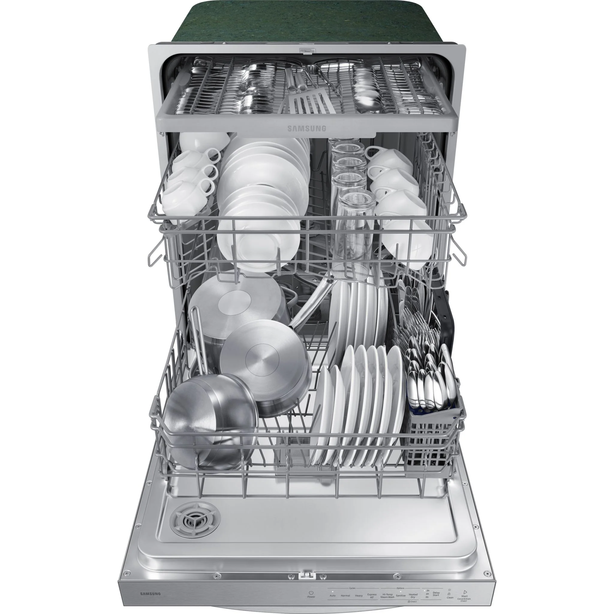 Samsung Dishwasher Plastic (DW80CG4051SRAA) - Fingerprint Resistant Stainless Steel - Image 5