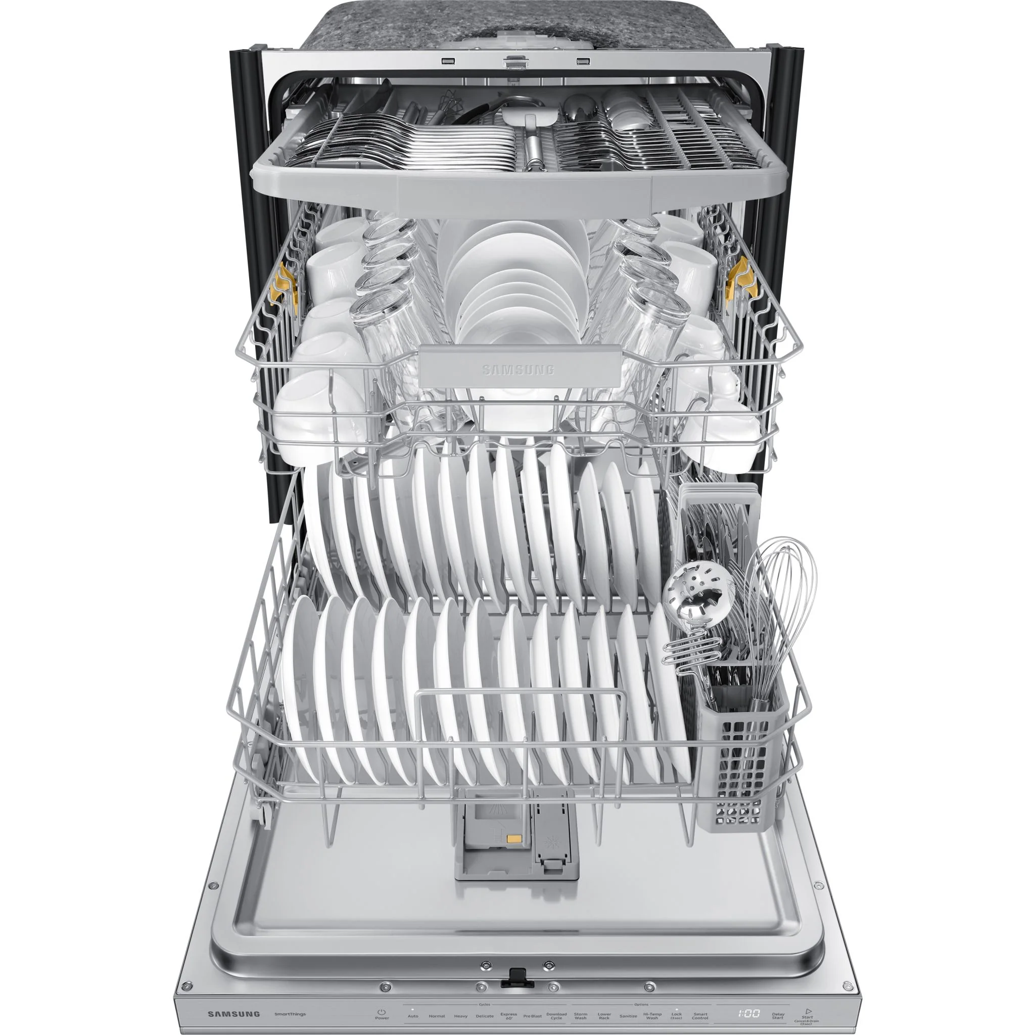 Samsung Dishwasher Stainless Steel (DW80CG5451SRAA) - Fingerprint Resistant Stainless Steel - Image 5