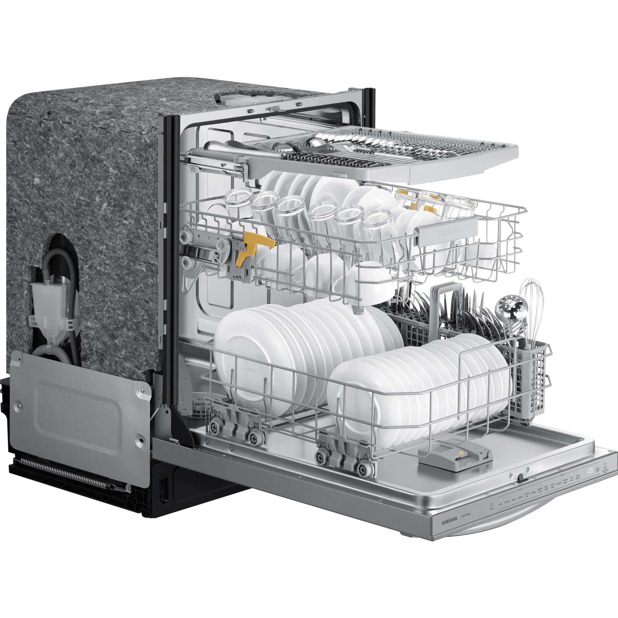 Samsung Dishwasher Stainless Steel (DW80CG5451SRAA) - Fingerprint Resistant Stainless Steel - Image 6