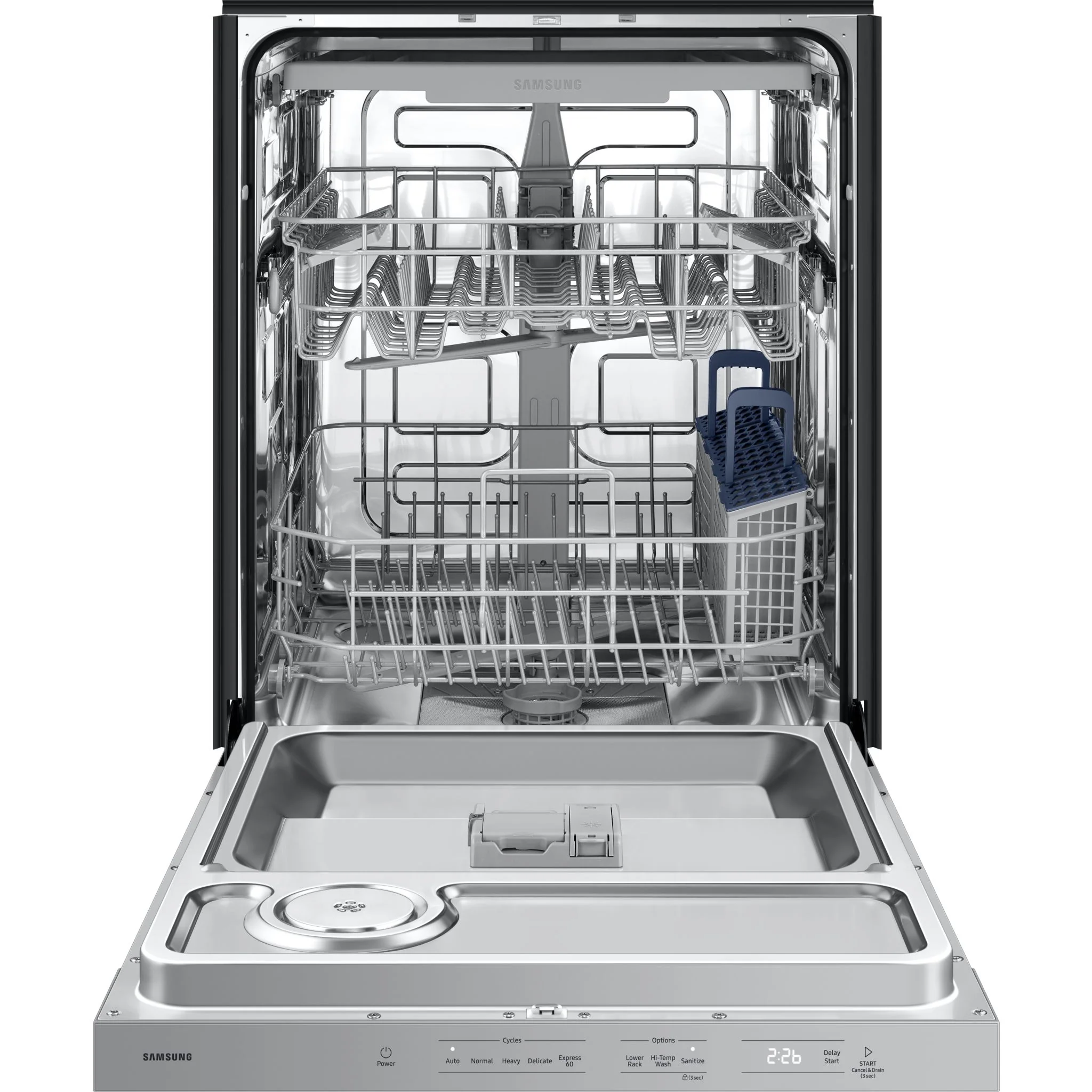 Samsung Dishwasher Stainless Steel (DW80DG5500SRAA) - Stainless Steel - Image 4