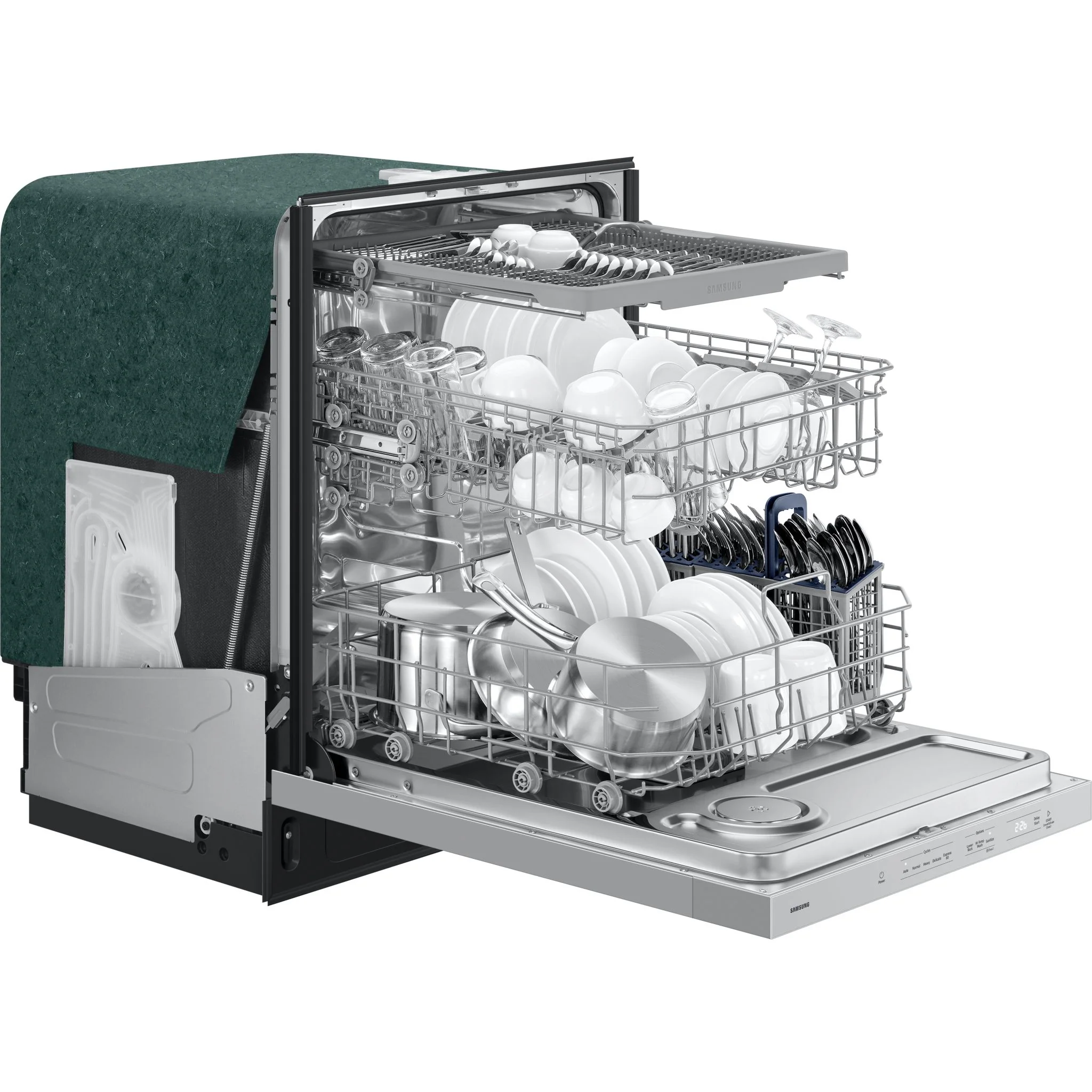Samsung Dishwasher Stainless Steel (DW80DG5500SRAA) - Stainless Steel - Image 6