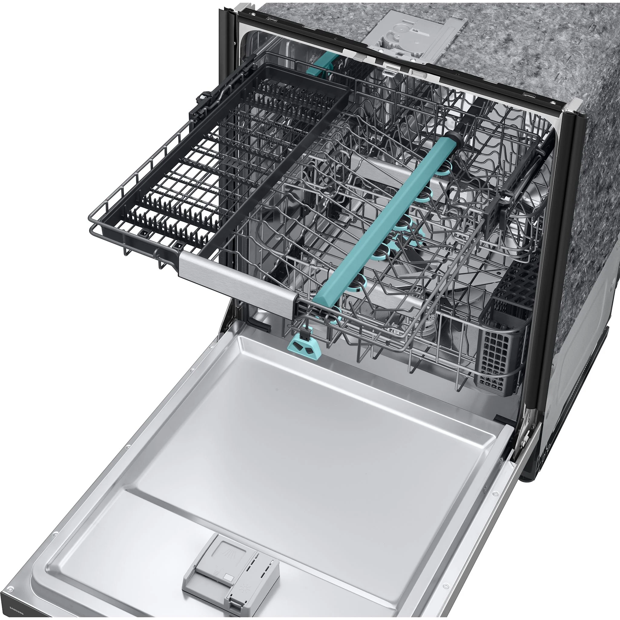 Samsung Dishwasher Stainless Steel (DW90F89P0USRAA) - Stainless Steel - Image 9