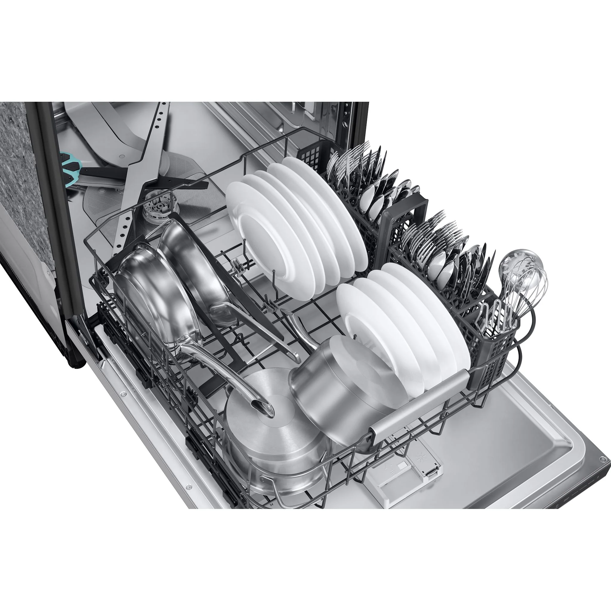 Samsung Dishwasher Stainless Steel (DW90F89T0USRAA) - Stainless Steel - Image 5