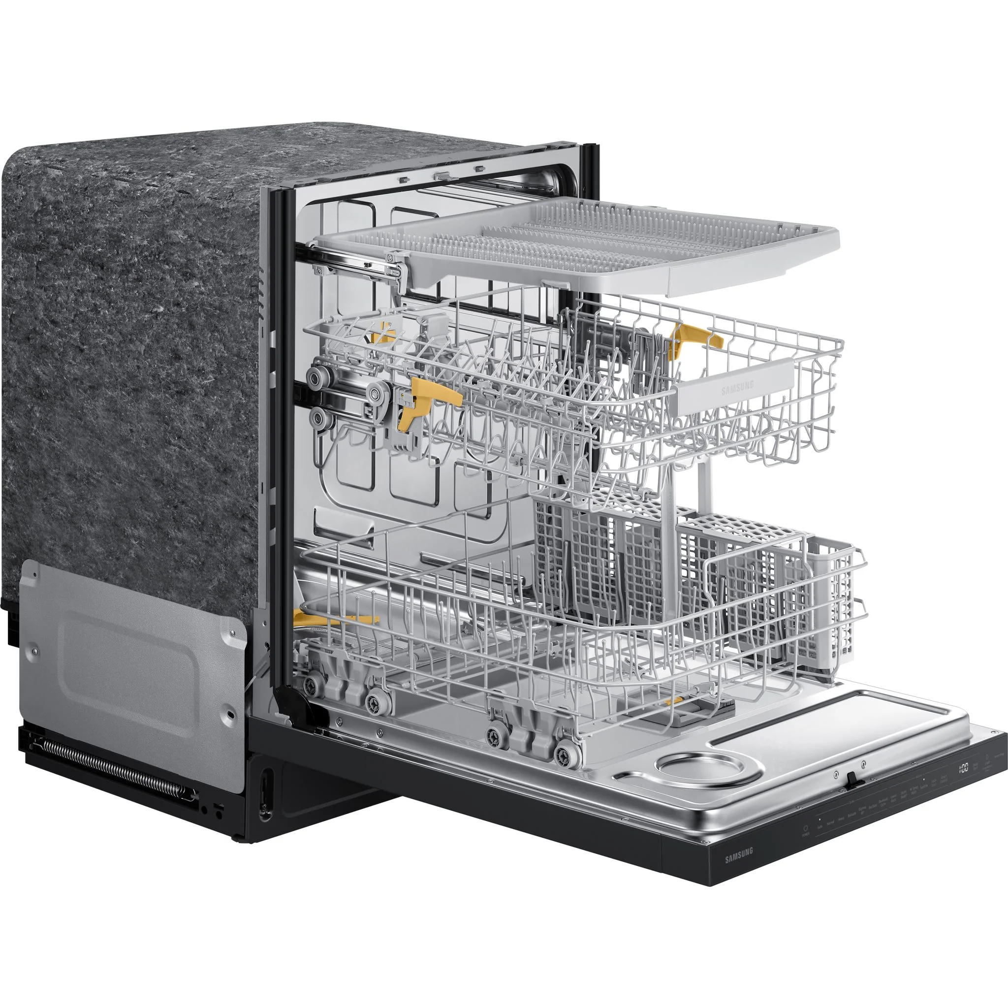 Samsung Dishwasher Stainless Steel Tub (DW80B6060UG) - Black Stainless - Image 7