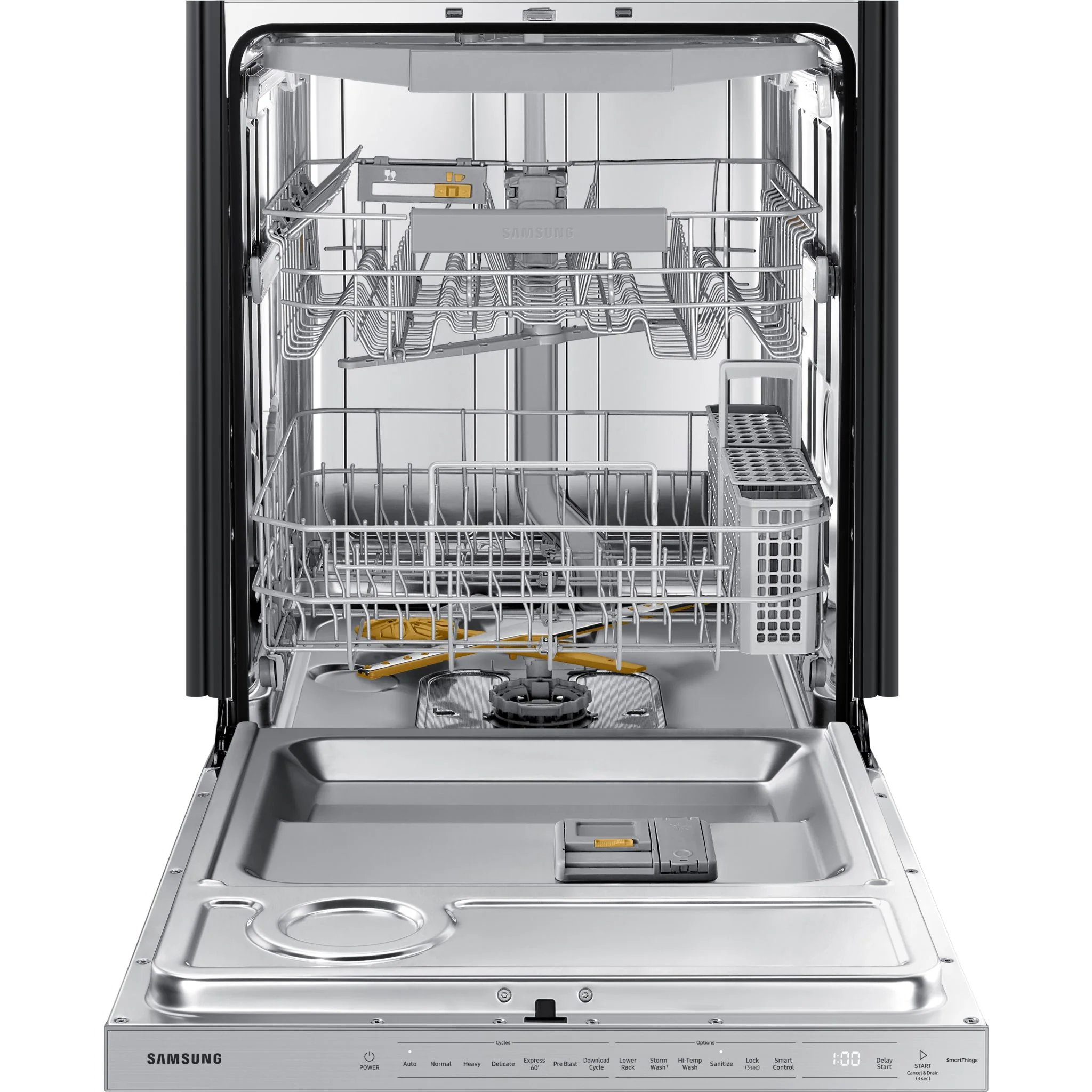 Samsung Dishwasher Stainless Steel Tub (DW80B6060US) - Stainless Steel - Image 4