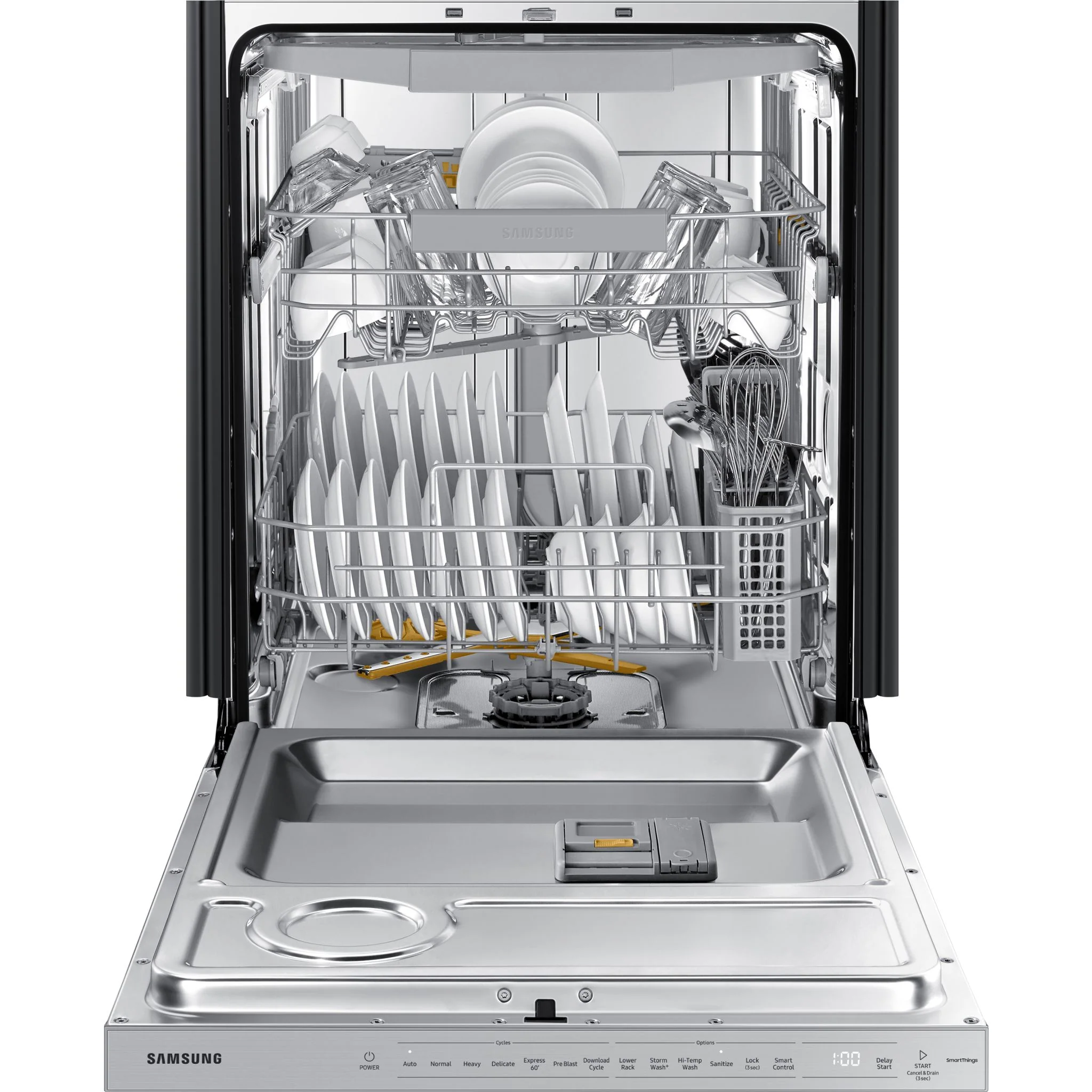 Samsung Dishwasher Stainless Steel Tub (DW80B6060US) - Stainless Steel - Image 5