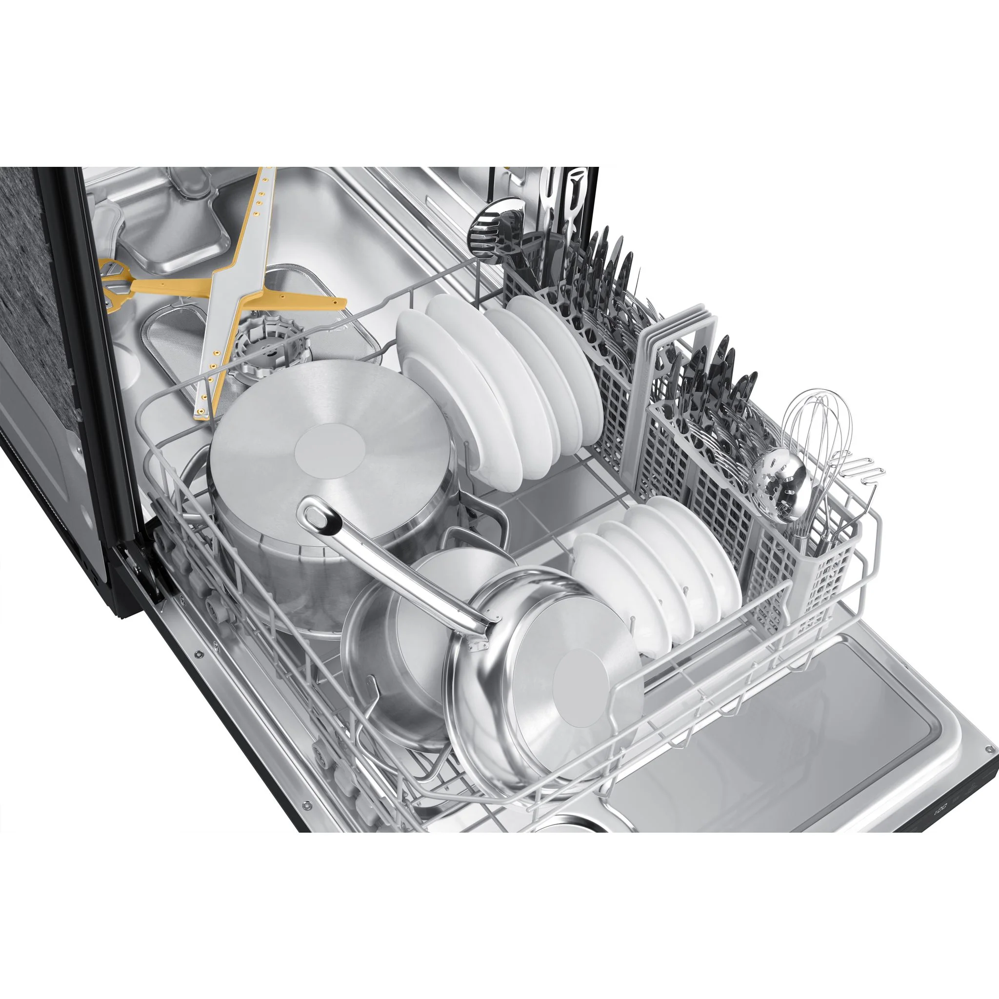 Samsung Dishwasher Stainless Steel Tub (DW80B7070UG) - Black Stainless - Image 15