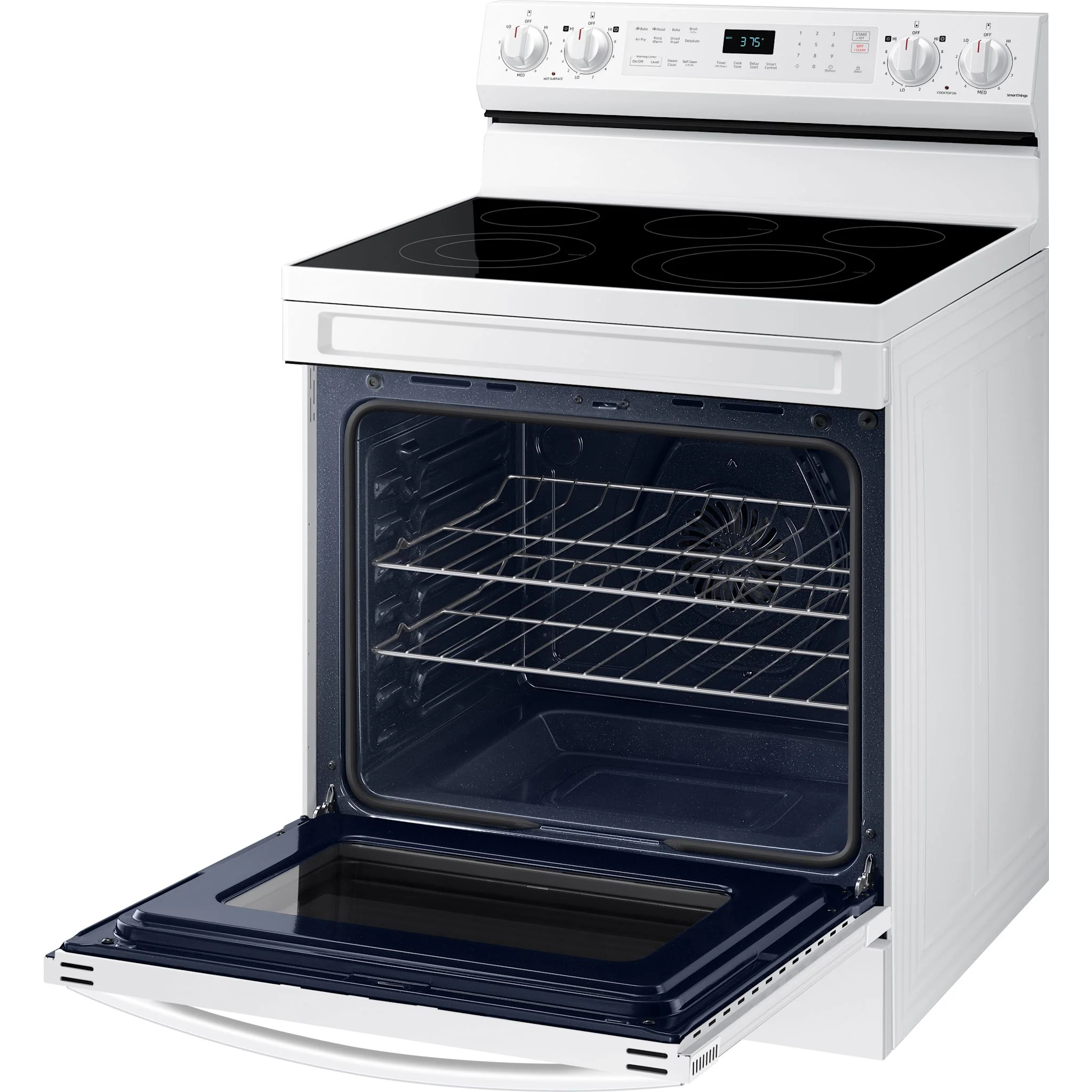 Samsung Fan Convection Range (NE63A6511SW) - White - Image 7