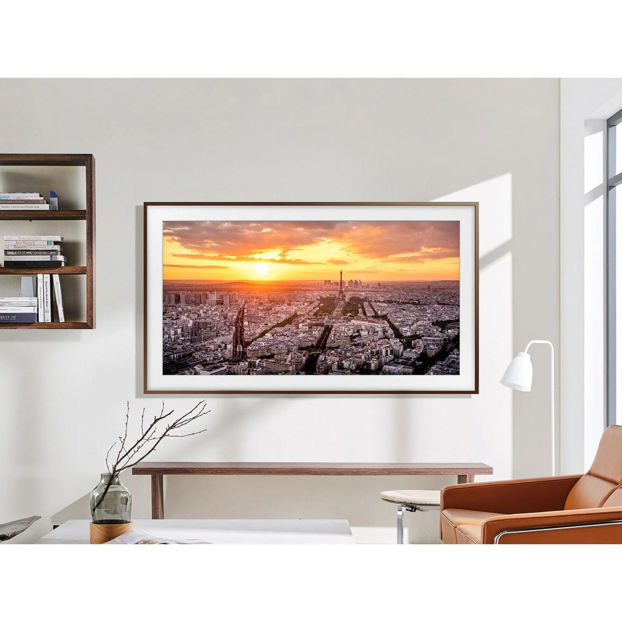 Samsung 55" Frame QLED 4K Smart TV (QN55LS03BAFXZC) - Black