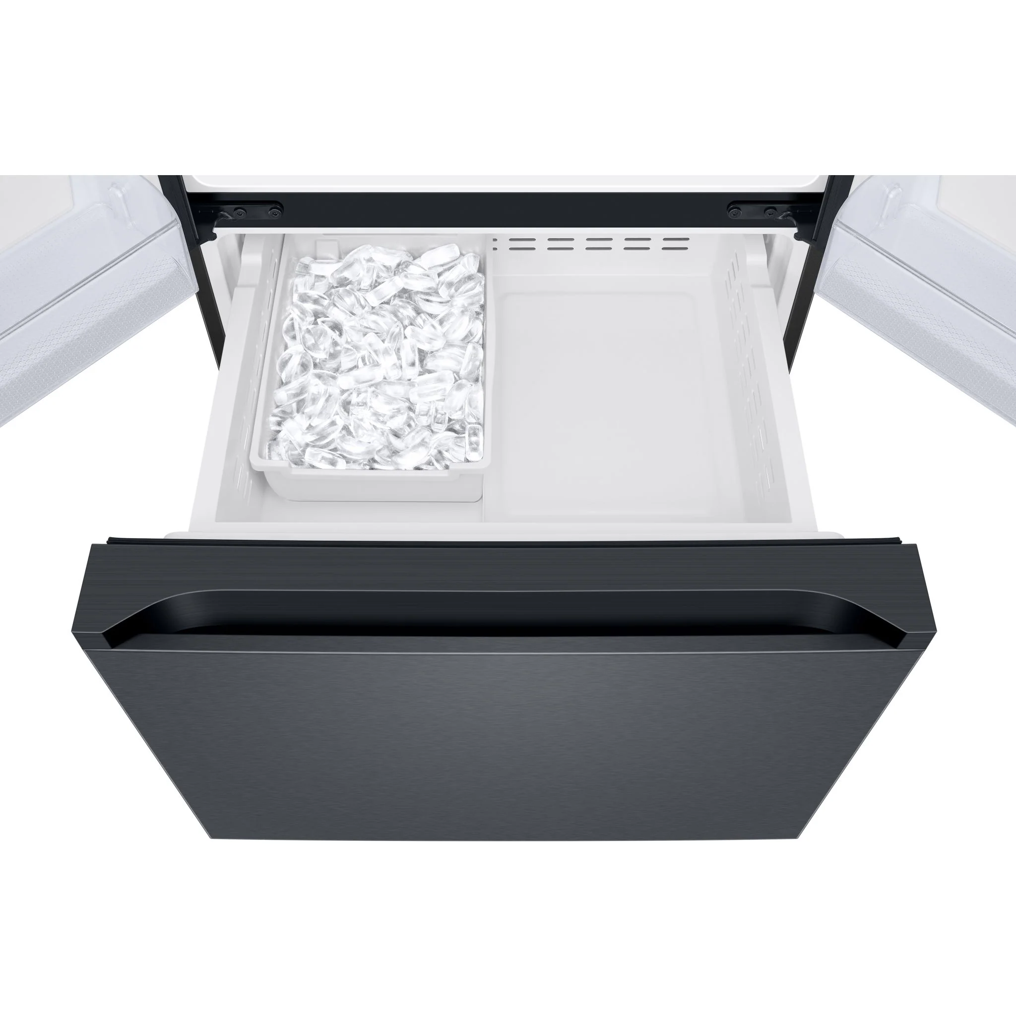 Samsung French Door Fridge (RF22A4111SG) - Black Stainless Steel - Image 12
