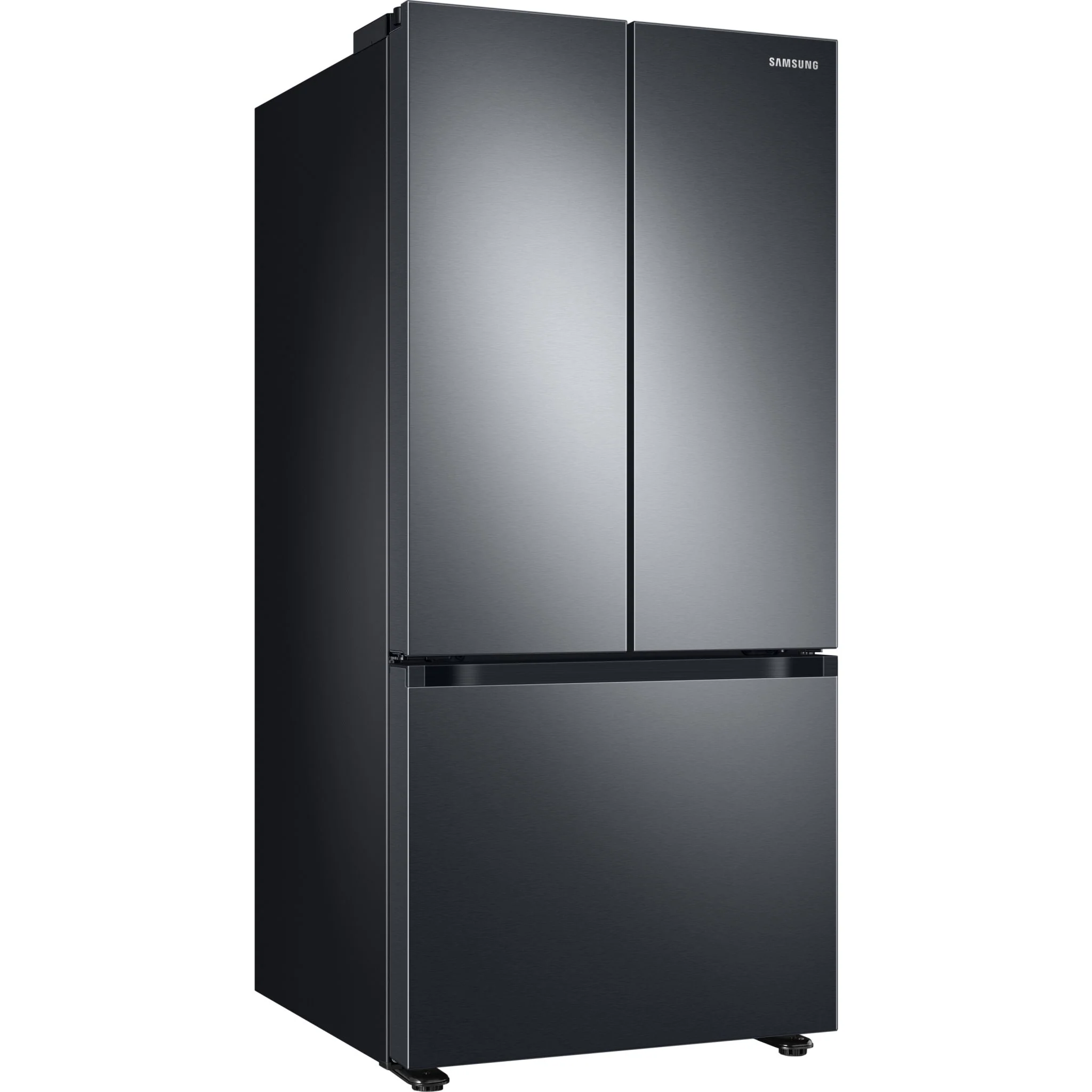 Samsung French Door Fridge (RF22A4111SG) - Black Stainless Steel - Image 2