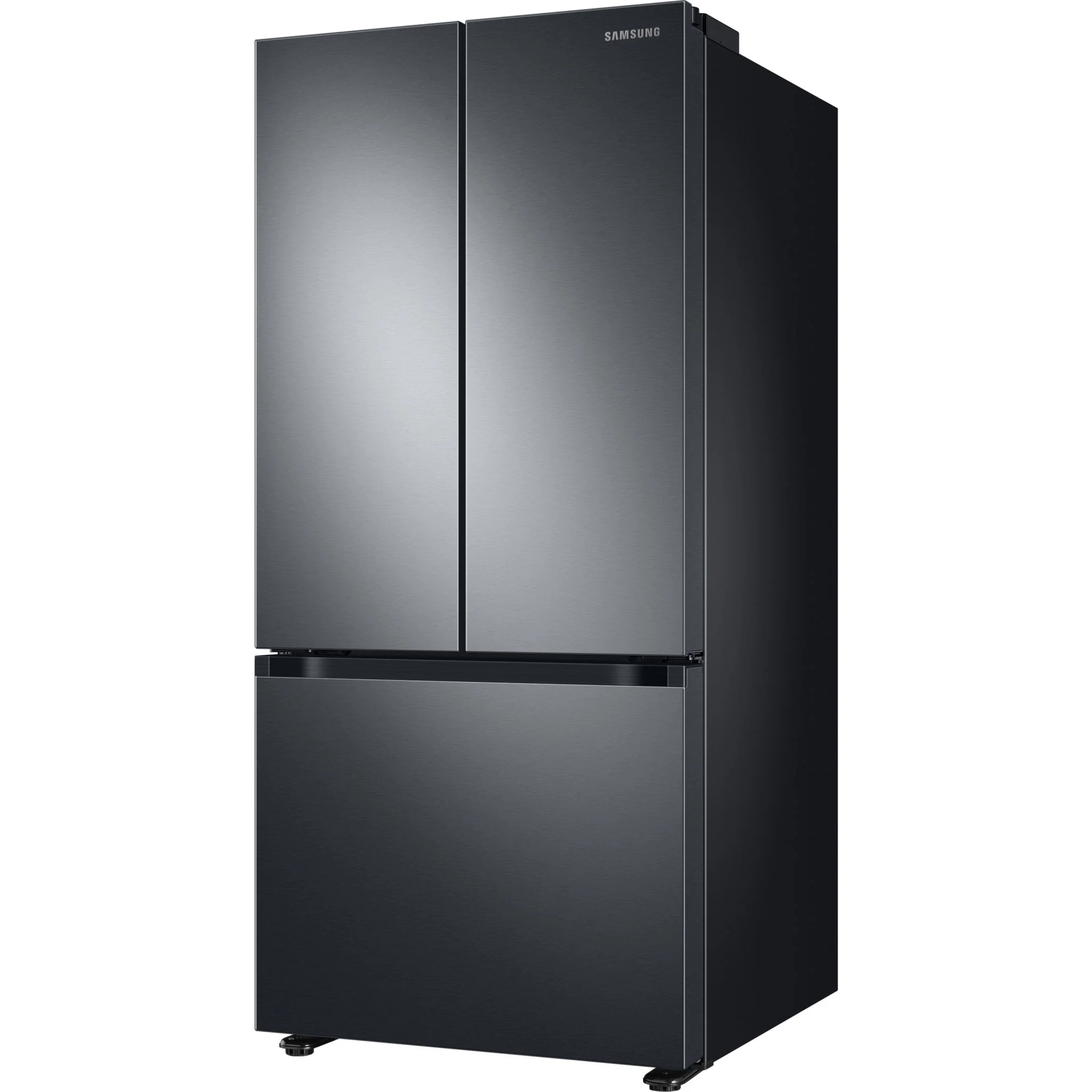 Samsung French Door Fridge (RF22A4111SG) - Black Stainless Steel - Image 3