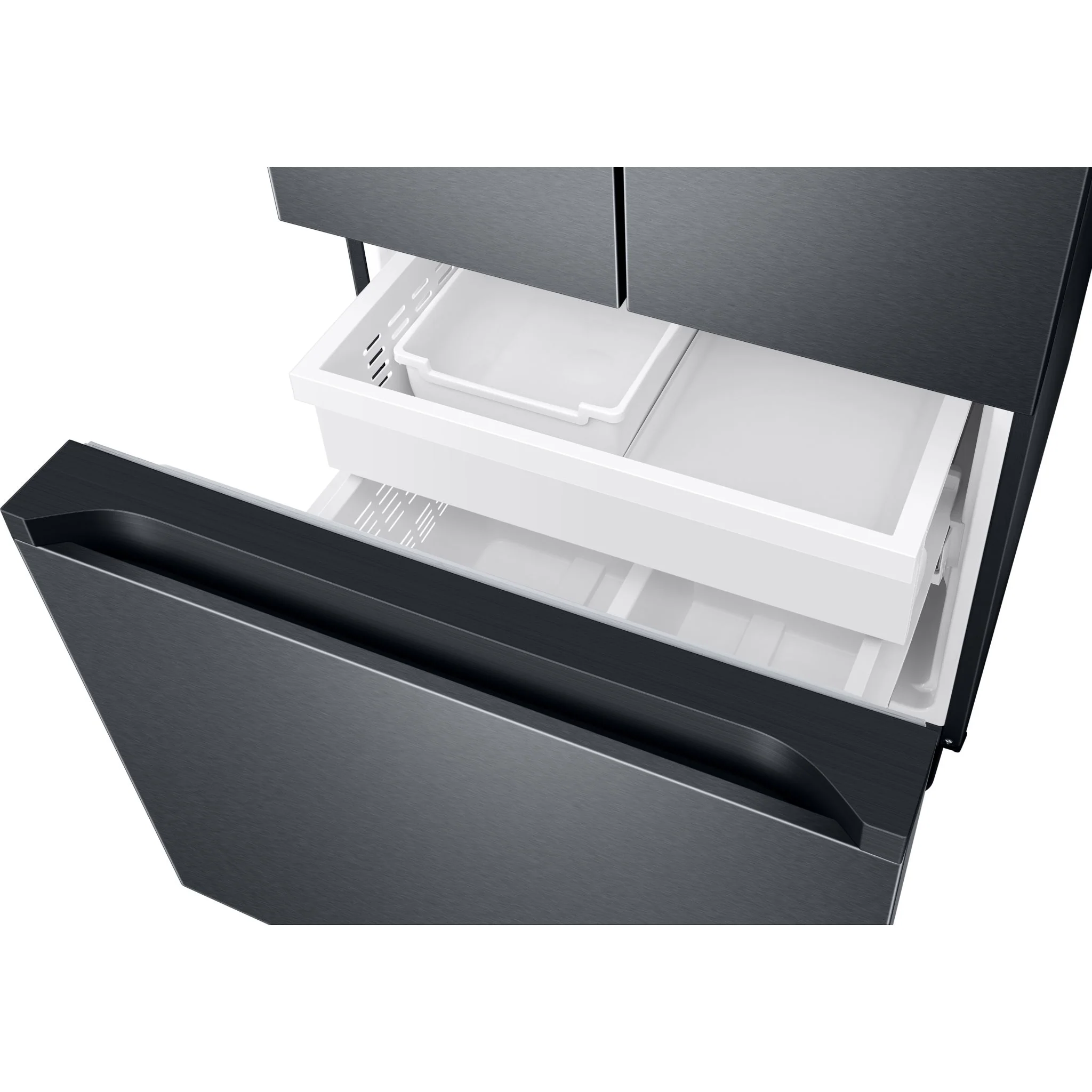 Samsung French Door Fridge (RF22A4111SG) - Black Stainless Steel - Image 6