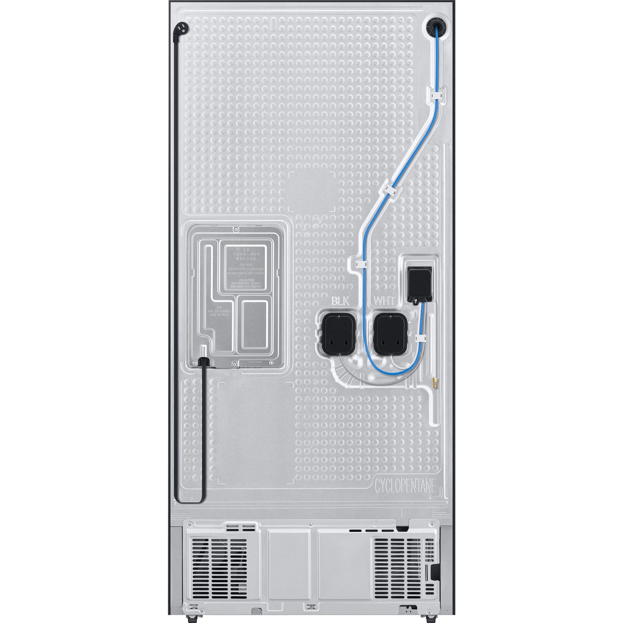 Samsung French Door Fridge (RF25C5551SG) - Black Stainless - Image 6