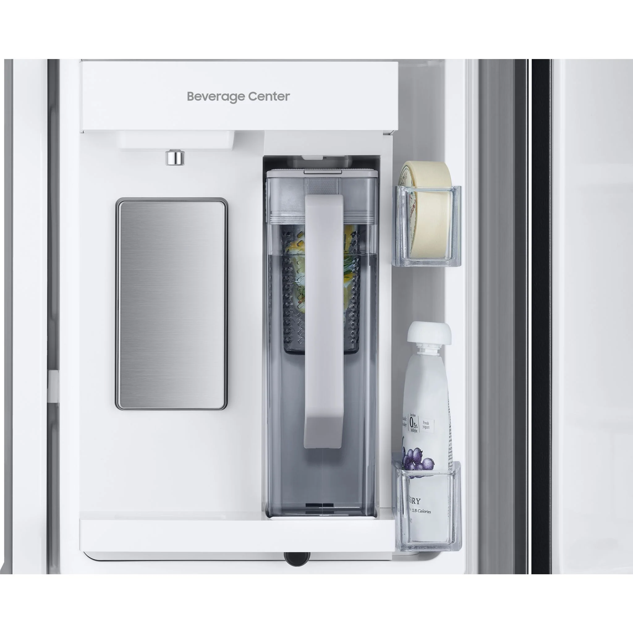 Samsung French Door Fridge (RF25C5551SG) - Black Stainless - Image 7