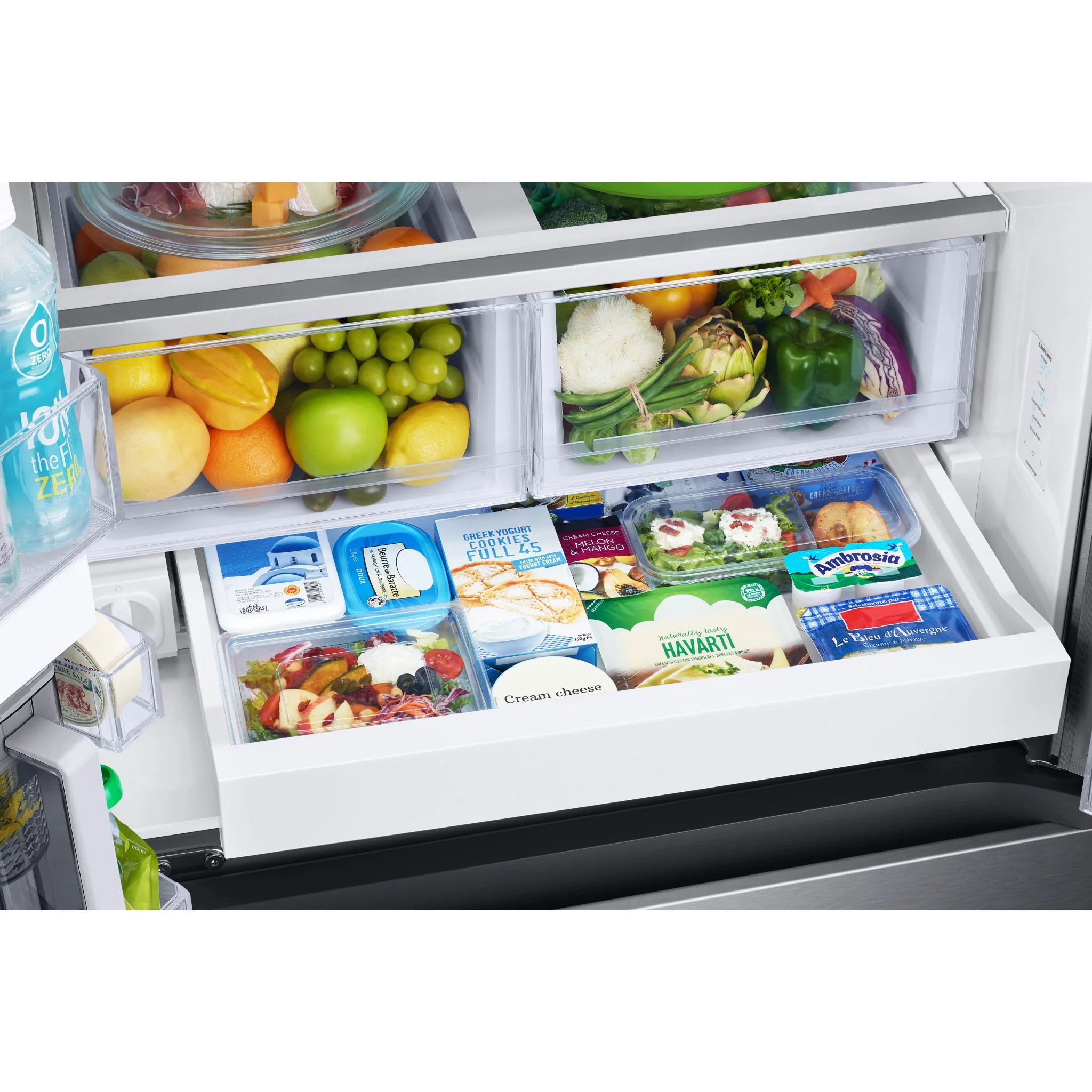 Samsung French Door Fridge (RF25C5551SG) - Black Stainless - Image 9