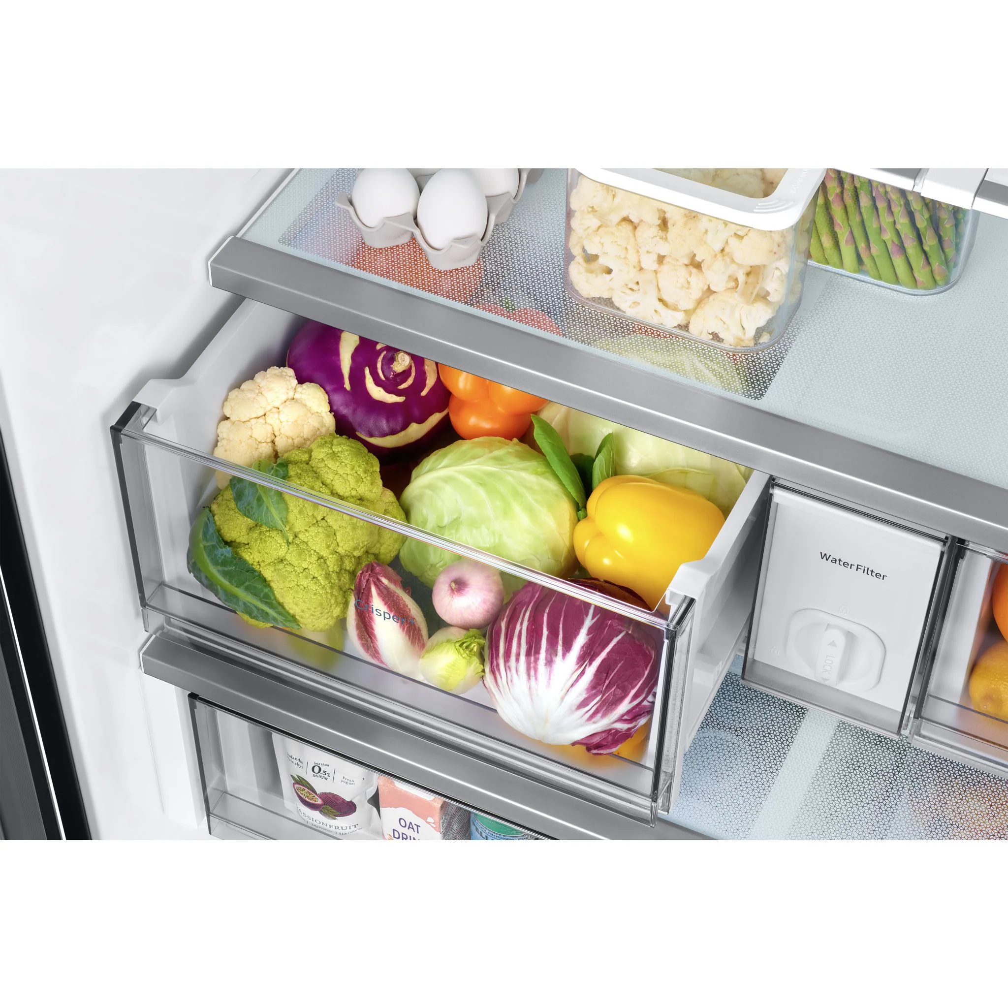 Samsung Bespoke French Door Fridge (RF30BB6200QLAA) - Stainless Steel - Image 10