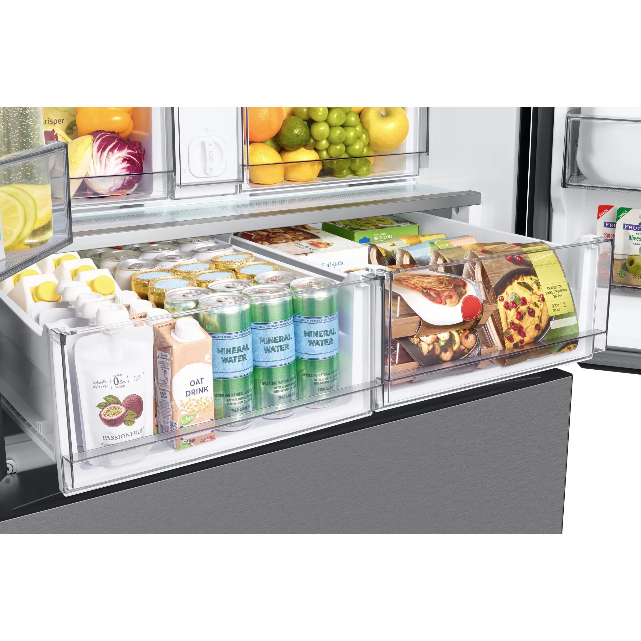 Samsung Bespoke French Door Fridge (RF30BB6200QLAA) - Stainless Steel - Image 16