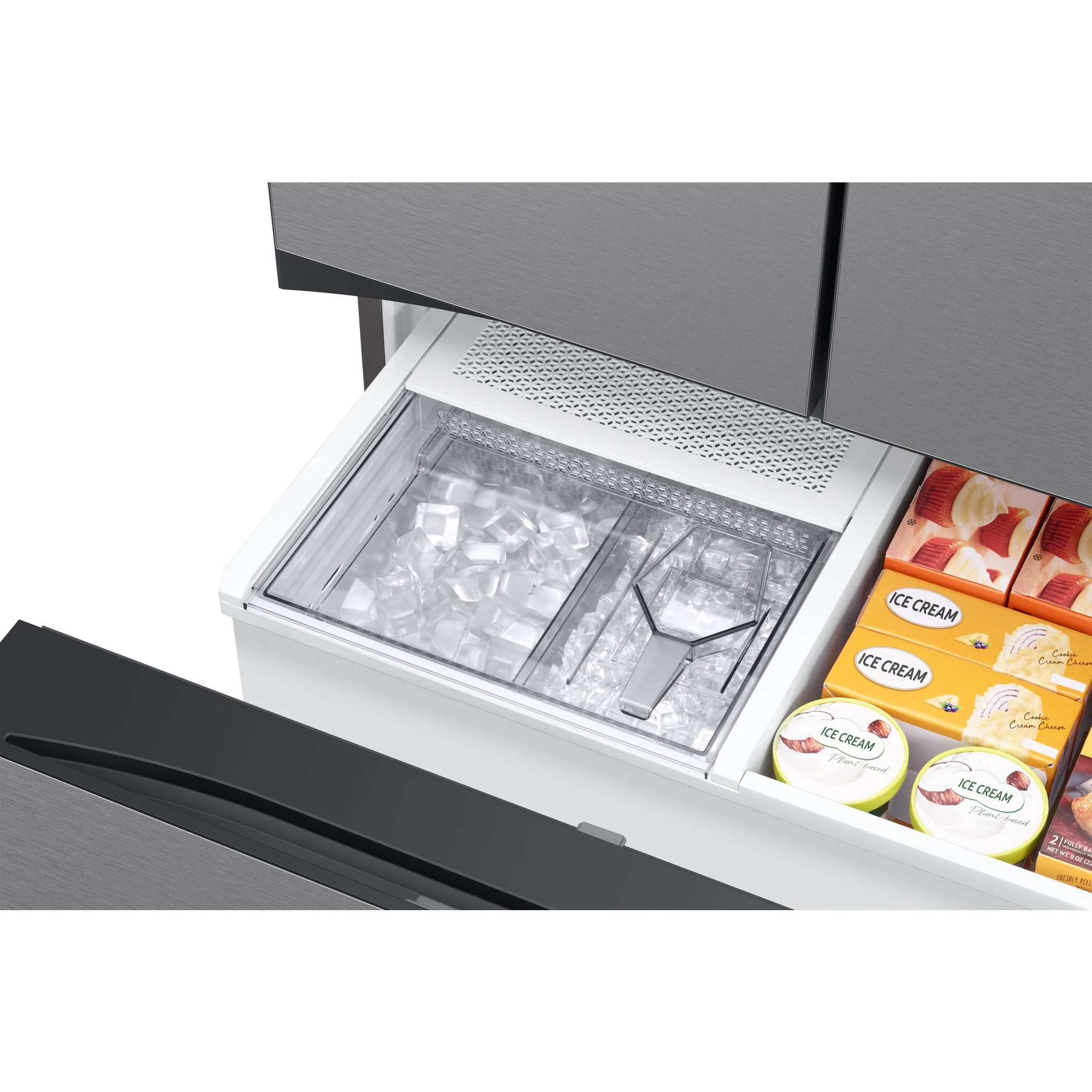 Samsung Bespoke French Door Fridge (RF30BB6200QLAA) - Stainless Steel - Image 8