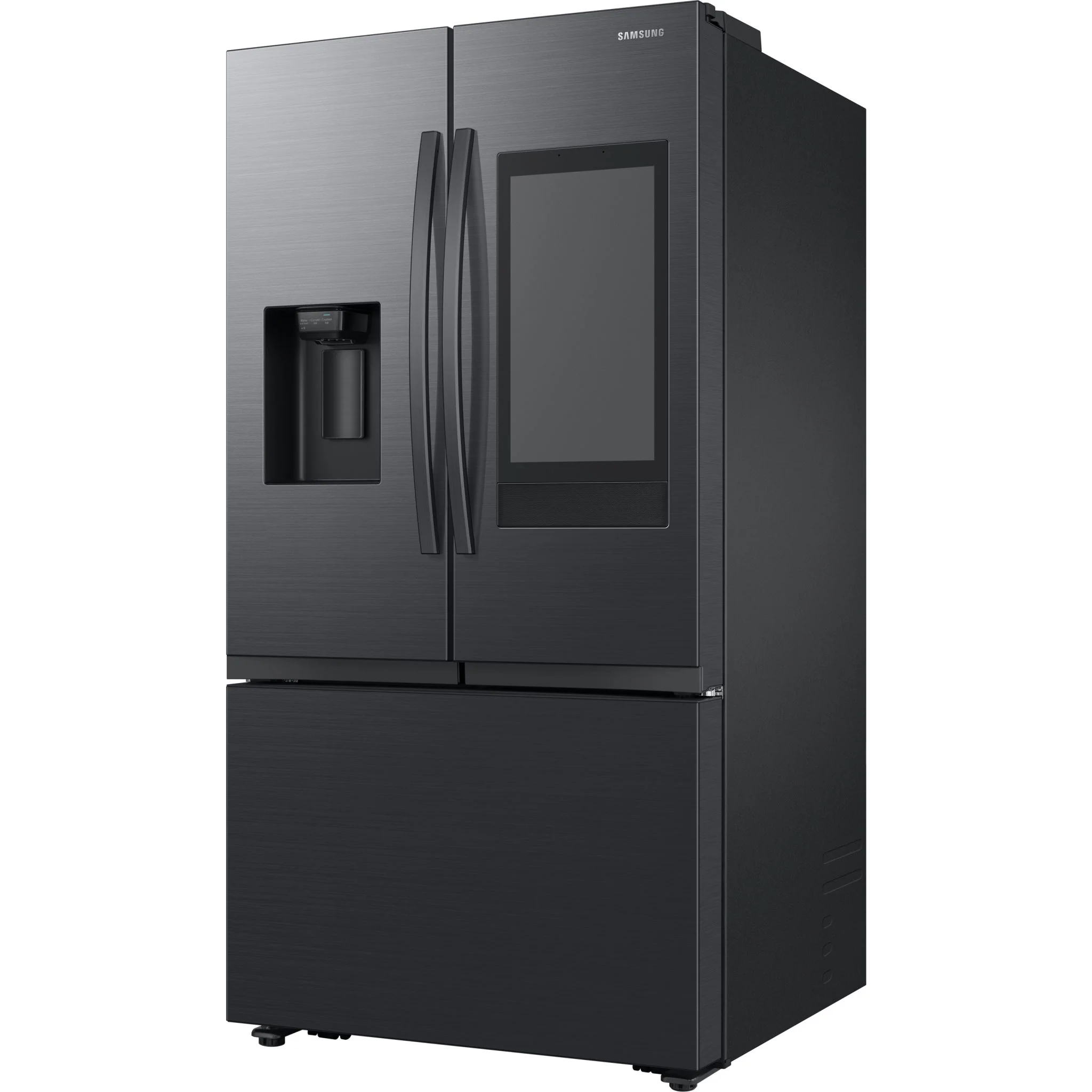 Samsung French Door Fridge (RF32CG5900MTAC) - Matte Black Stainless Steel - Image 3