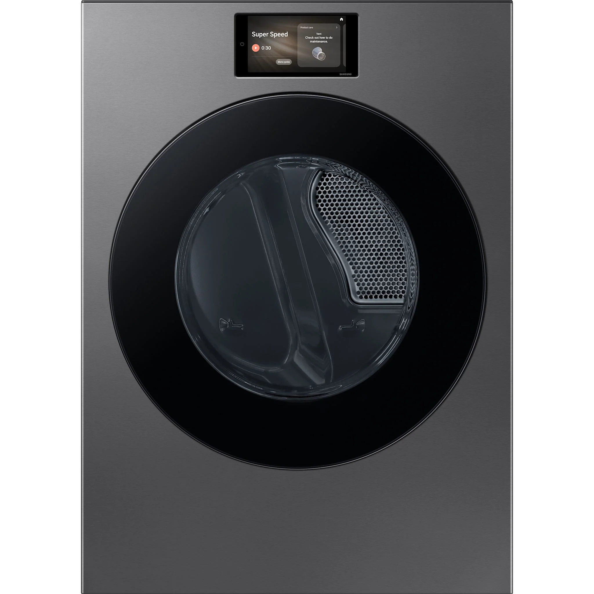 Samsung Front Load Dryer (DV90F53AESAC) - Dark Steel