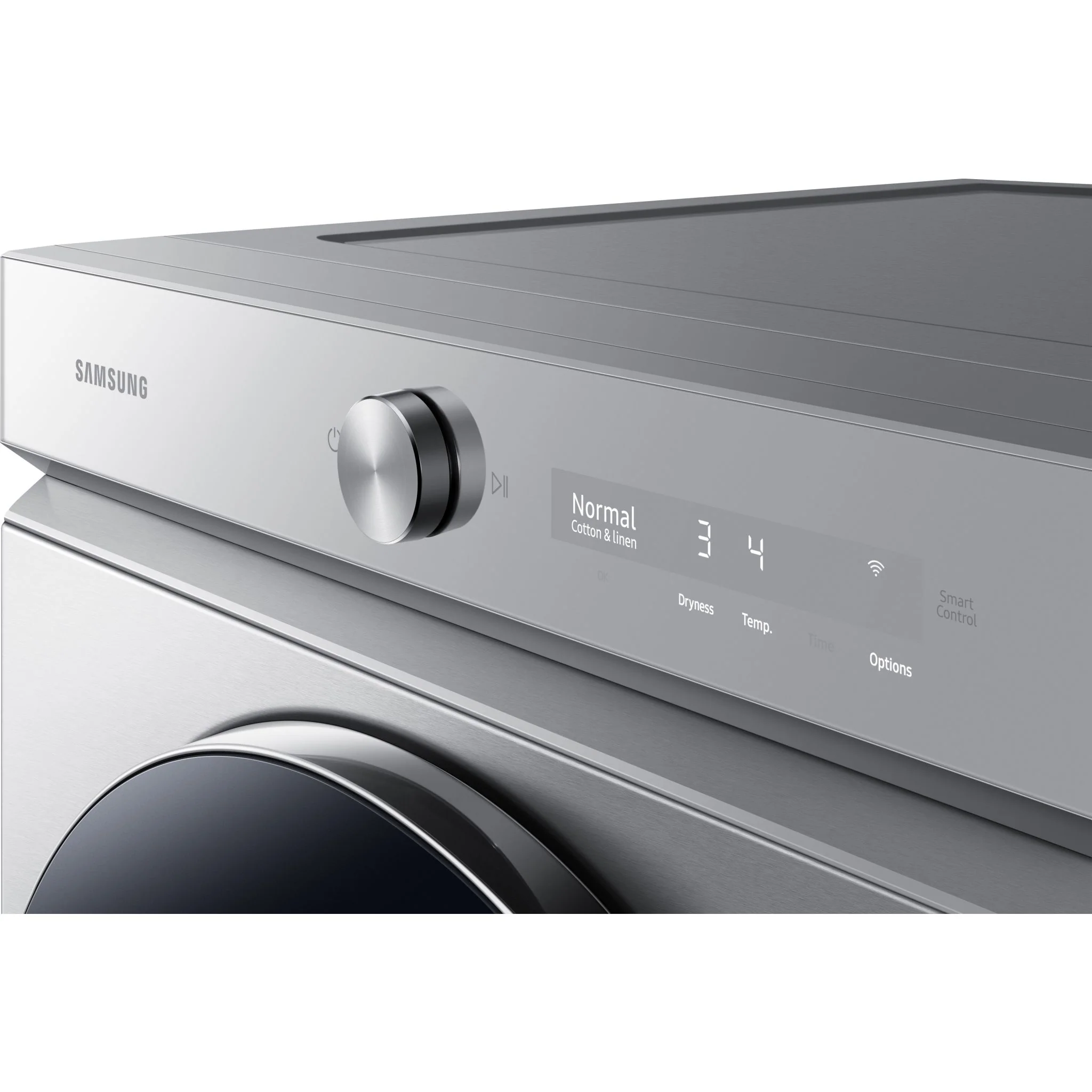 Samsung Front Load Dryer (DVE53BB8900TAC) - Silver - Image 4