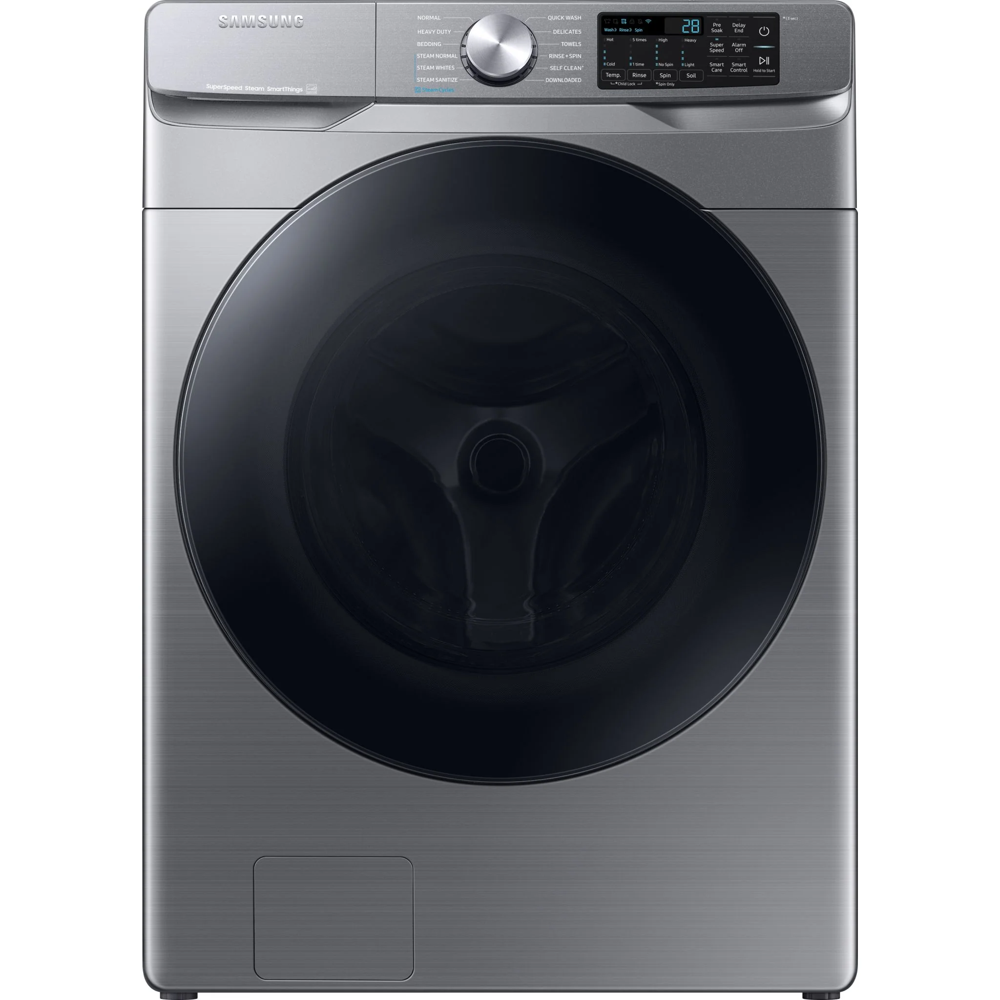 Samsung Front Load Washer (WF45B6300AP) - Grey