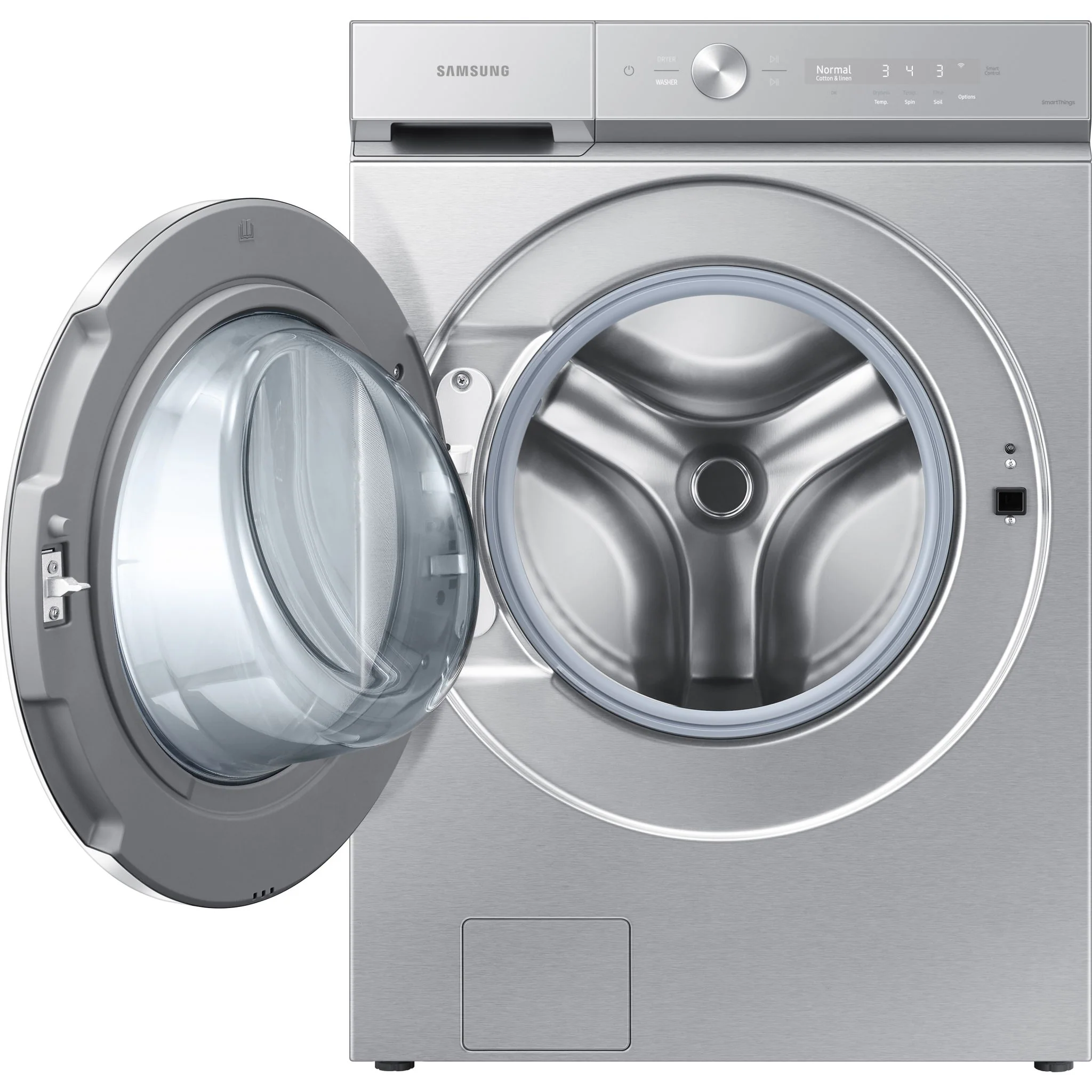 Samsung Front Load Washer (WF53BB8900ATUS) - Silver - Image 5