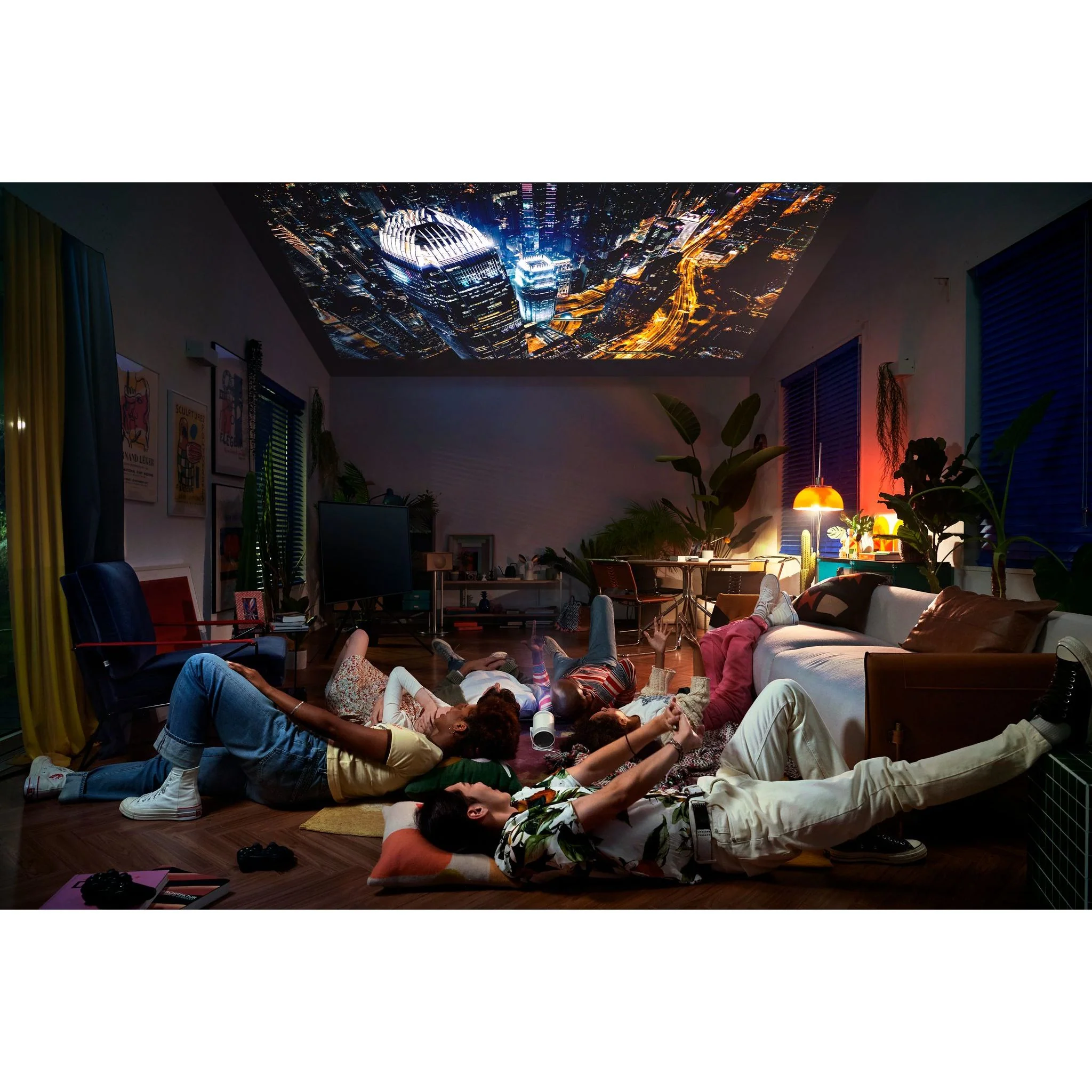 Samsung 100" Laser Projector (SP-LSP3BLAXZC) - White - Image 6