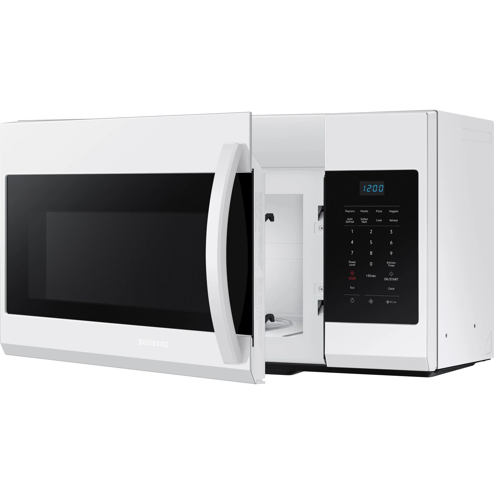 Samsung Over the Range Microwave (ME17R7021EW) - White - Image 4