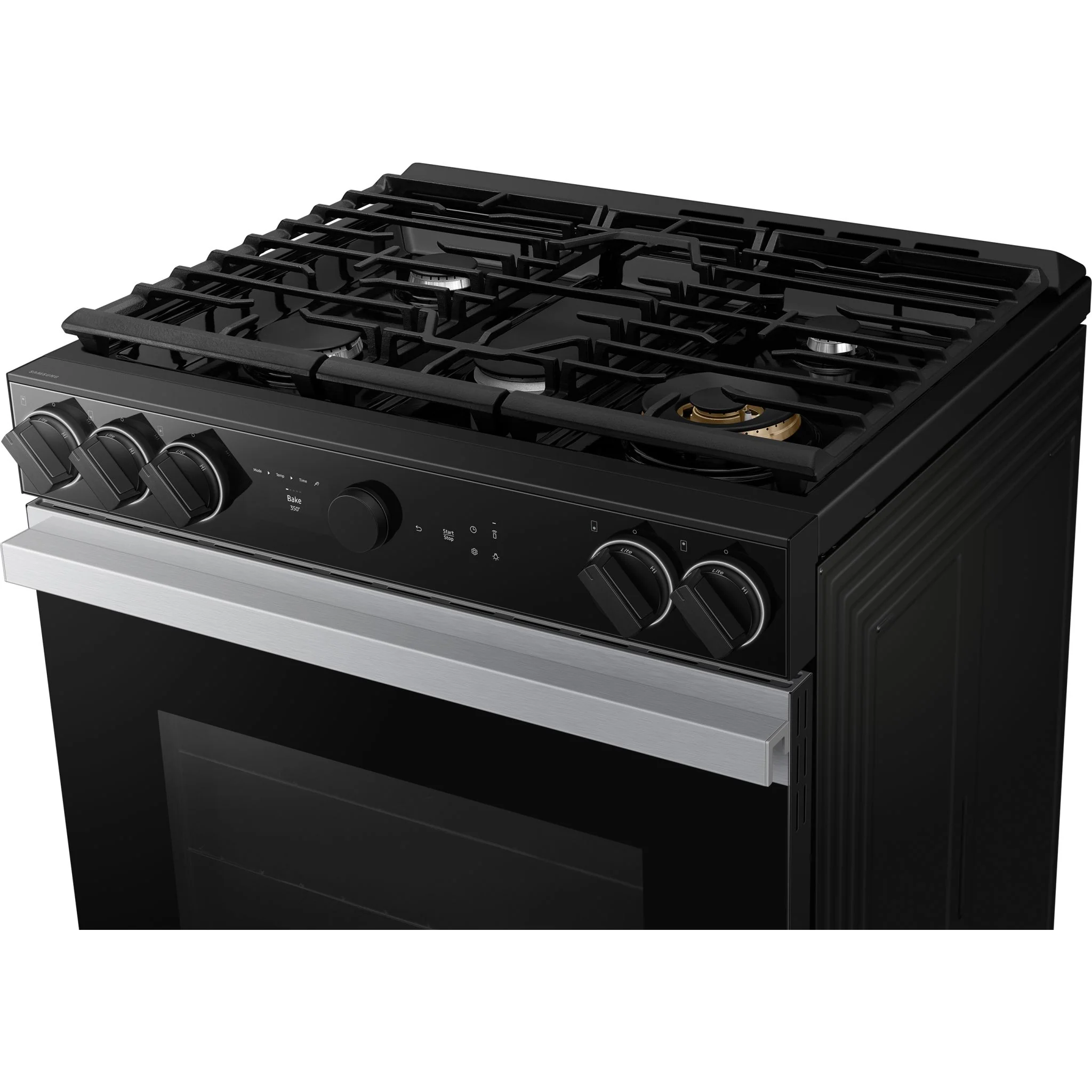 Samsung Slide-In Gas Range (NSG6DG8700SRAA) - Stainless Steel - Image 3