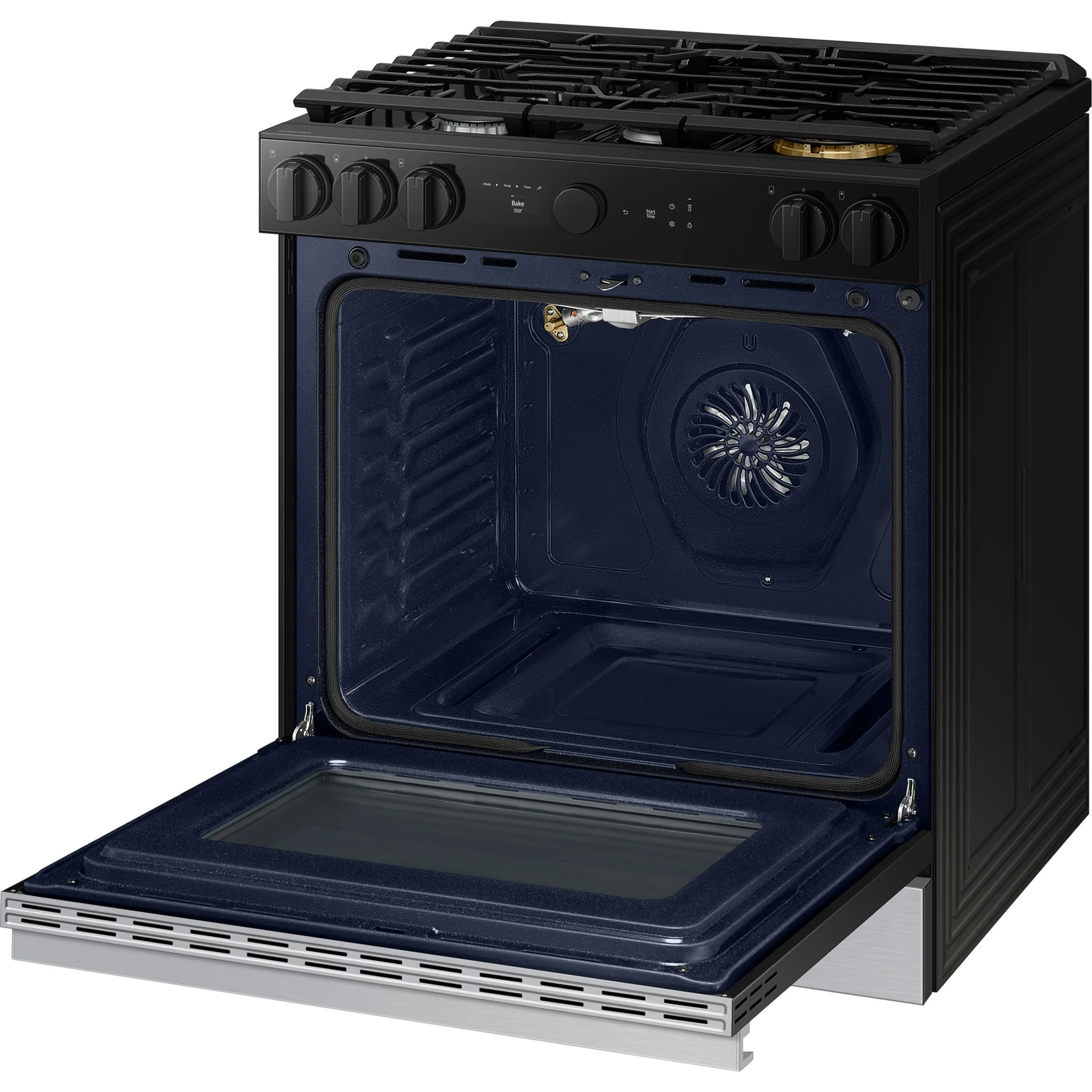 Samsung Slide-In Gas Range (NSG6DG8700SRAA) - Stainless Steel - Image 5