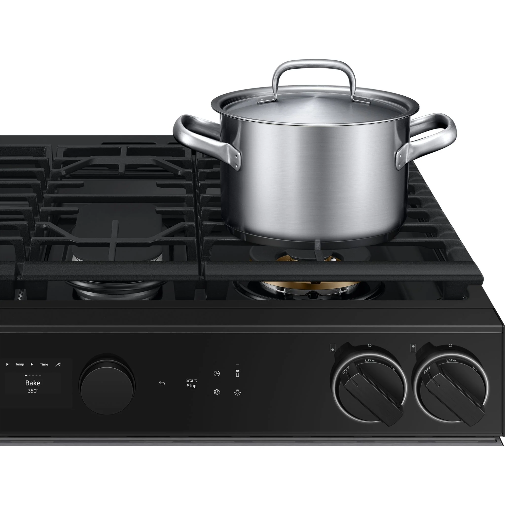 Samsung Slide-In Gas Range (NSG6DG8700SRAA) - Stainless Steel - Image 7