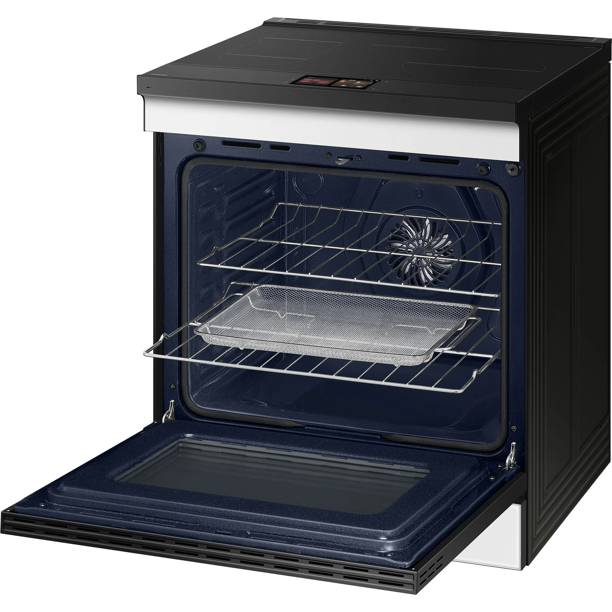 Samsung Slide-In Induction Range (NSI6DB990012AC) - White - Image 9