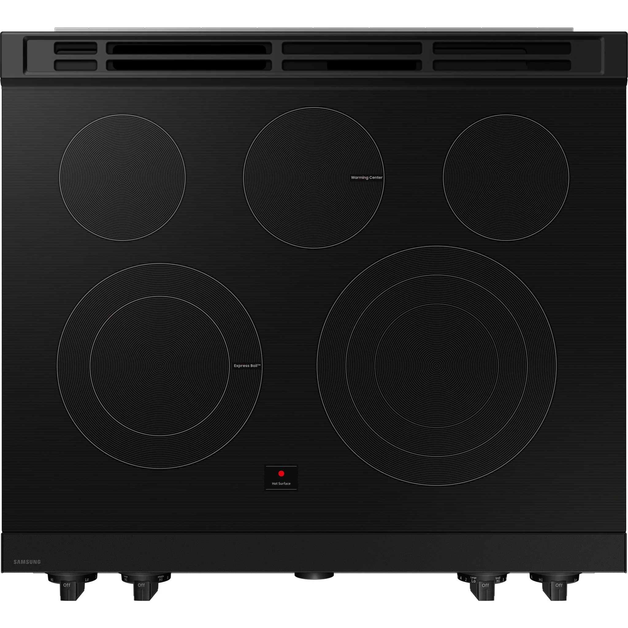 Samsung Slide-In Range (NSE6DB850012AC) - White - Image 5