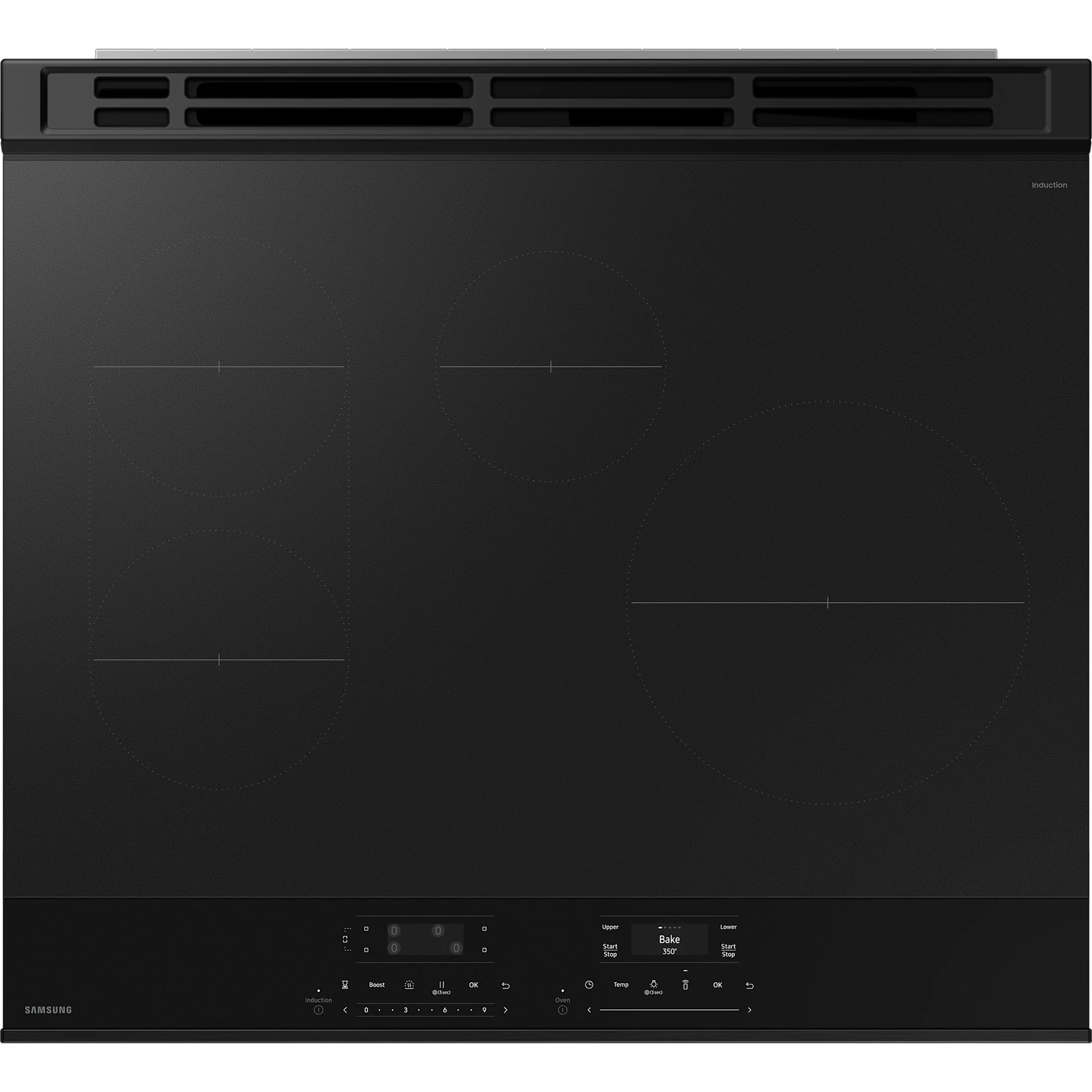 Samsung Slide-In Range (NSI6DG9550SRAC) - Stainless Steel - Image 3